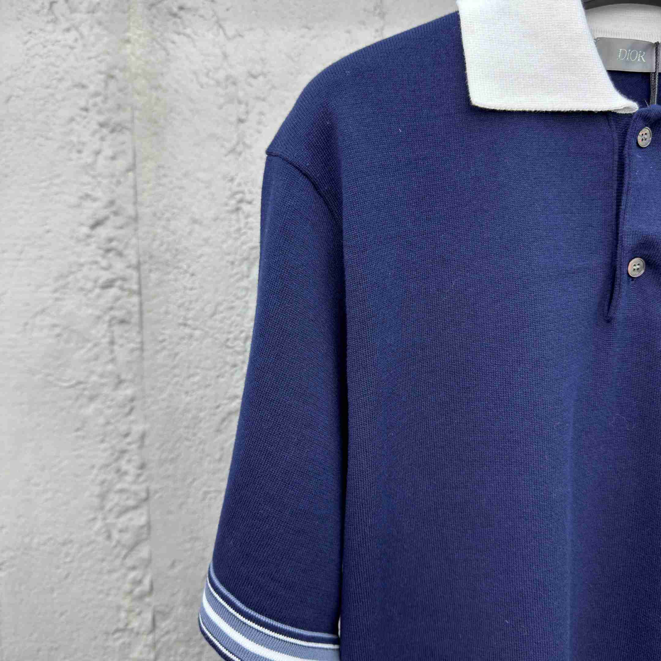 Christian Dior Couture Lily of the Valley Polo Shirt  - DesignerGu