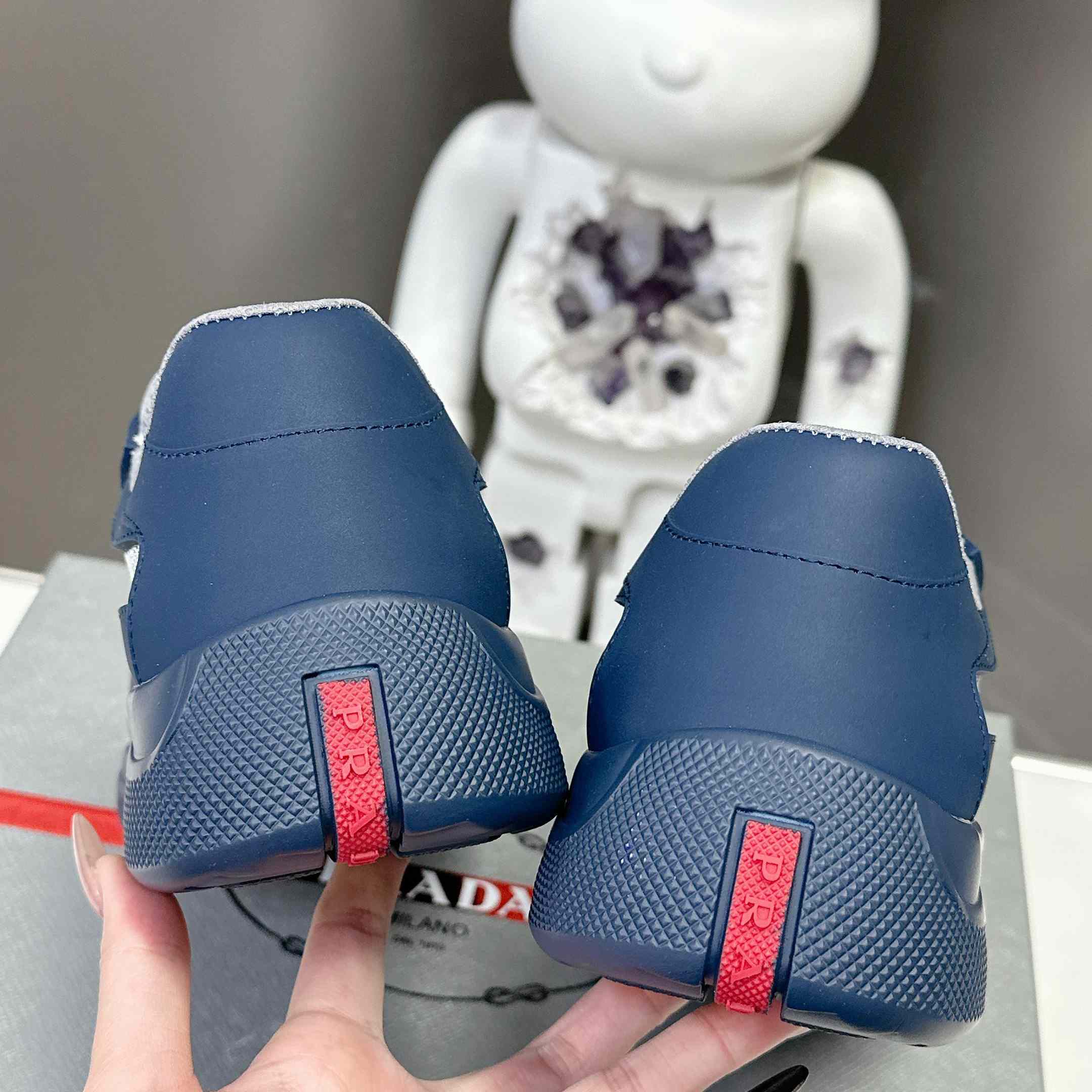 Prada America's Cup Soft Rubber And Bike Fabric Sneakers - DesignerGu