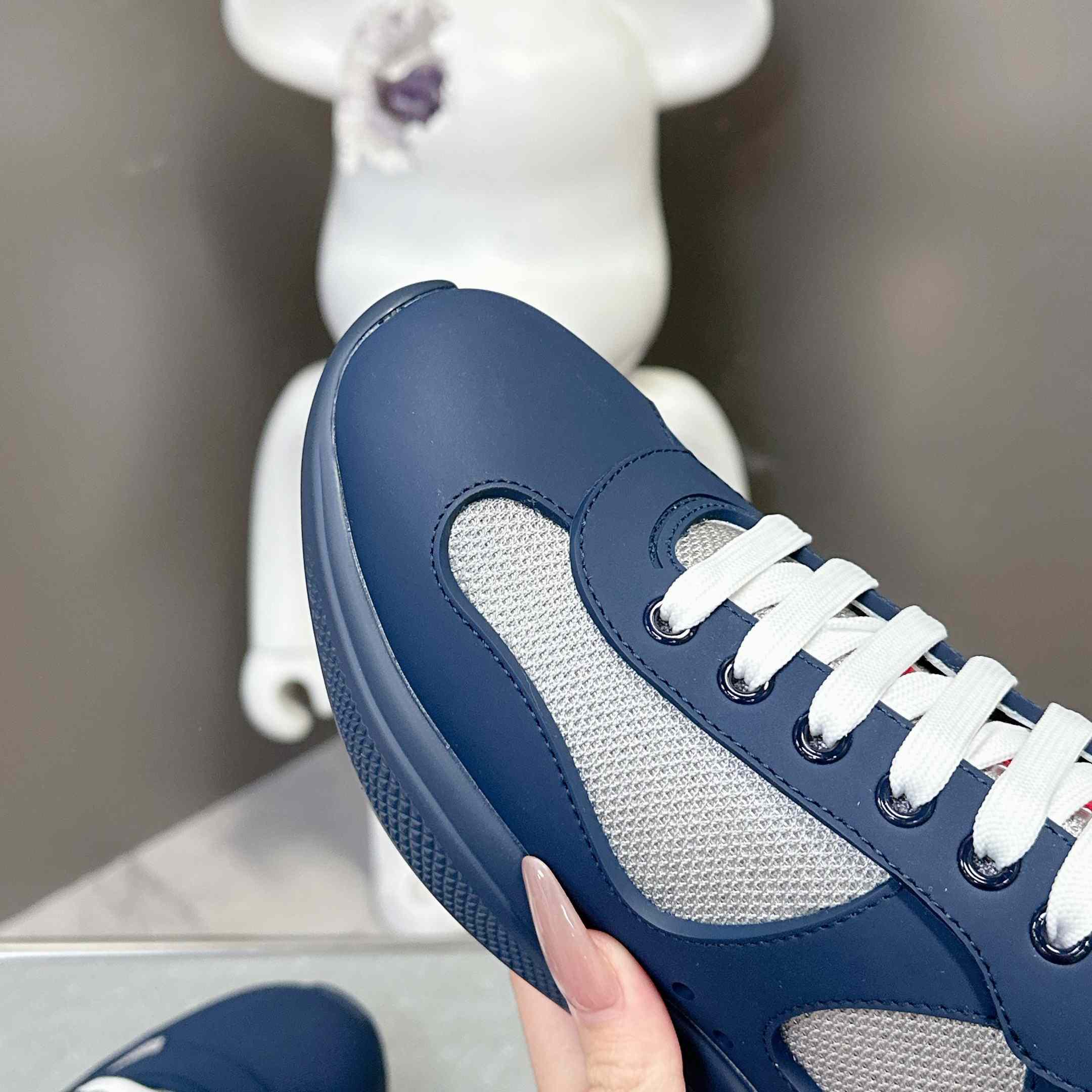 Prada America's Cup Soft Rubber And Bike Fabric Sneakers - DesignerGu