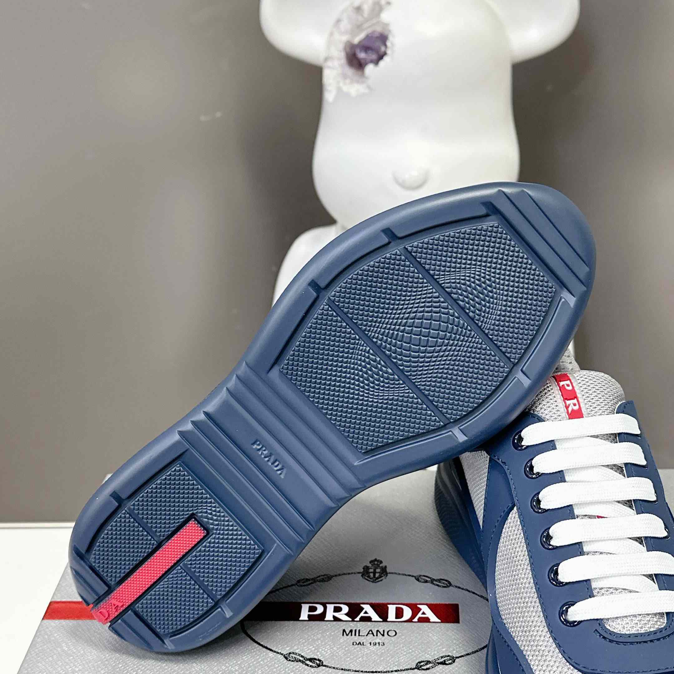 Prada America's Cup Soft Rubber And Bike Fabric Sneakers - DesignerGu