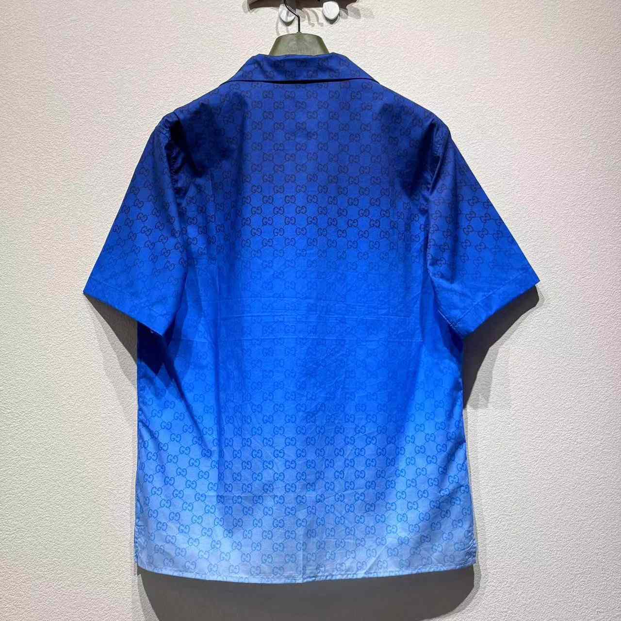 Gucci Printed Cotton Poplin Bowling Shirt - DesignerGu