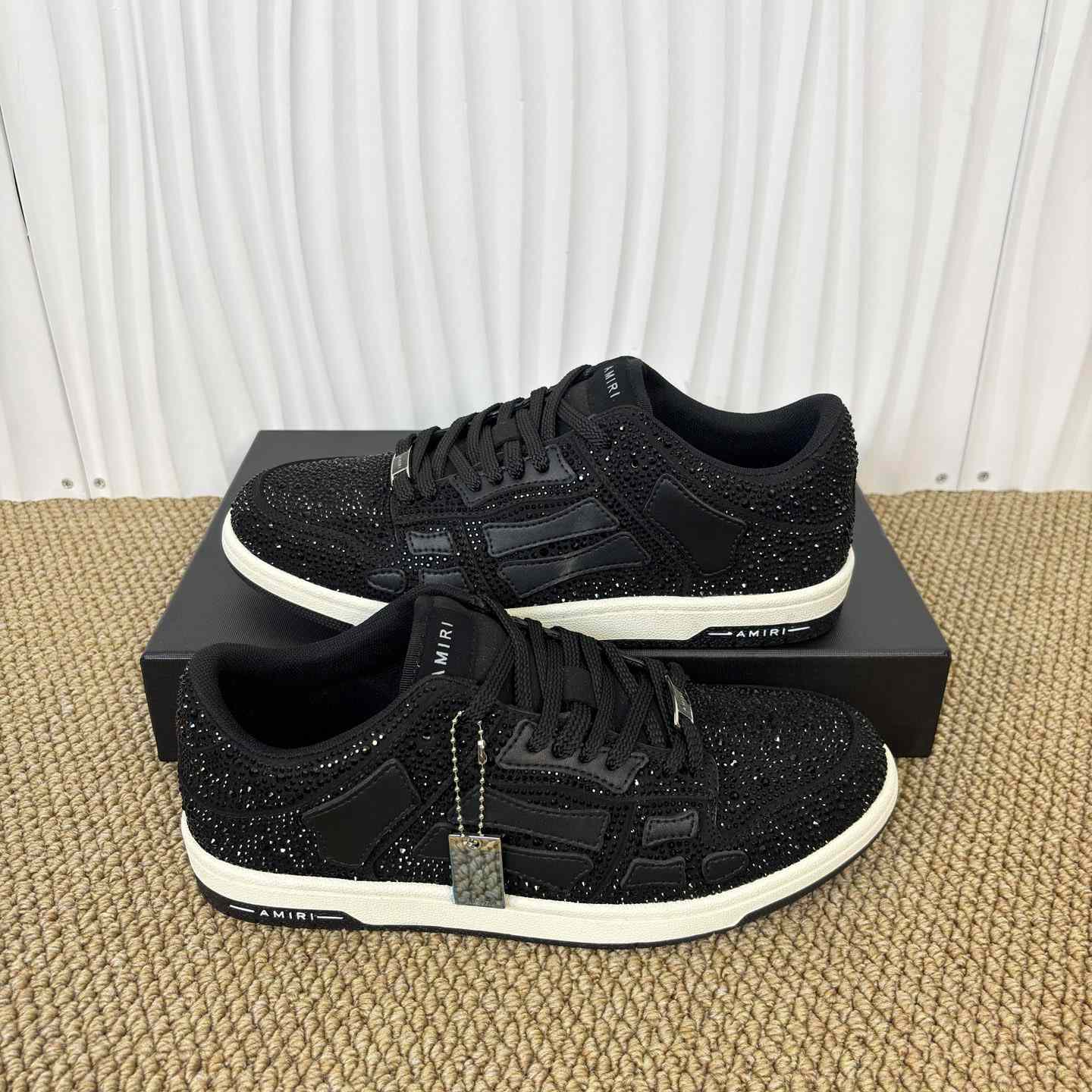 Amiri Crystal Skel-top Low Sneaker - DesignerGu