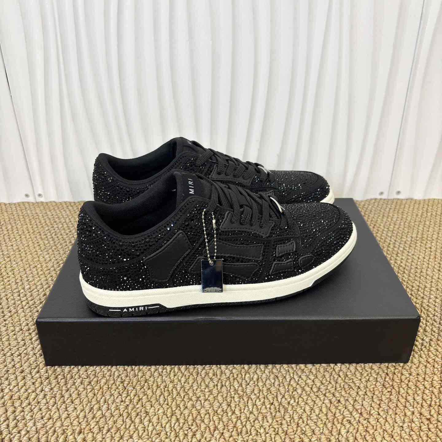 Amiri Crystal Skel-top Low Sneaker - DesignerGu