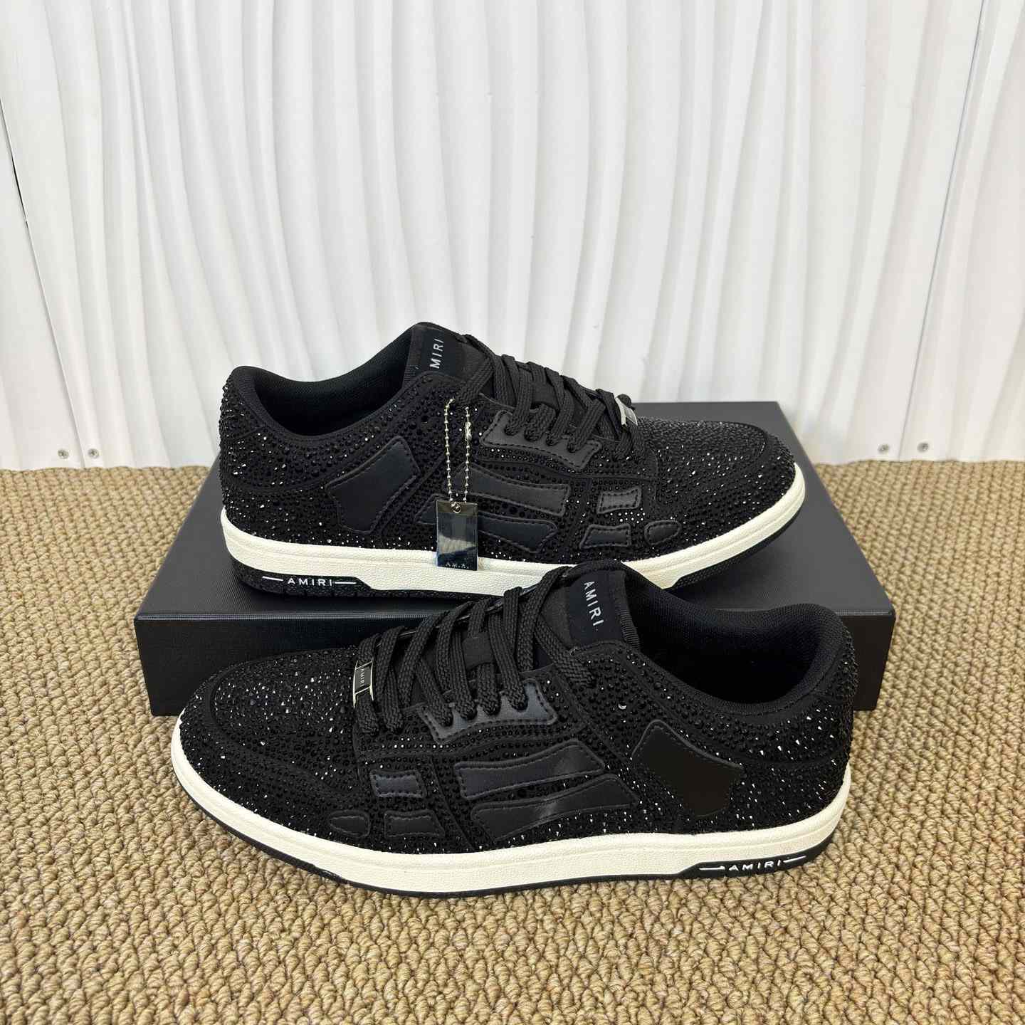 Amiri Crystal Skel-top Low Sneaker - DesignerGu