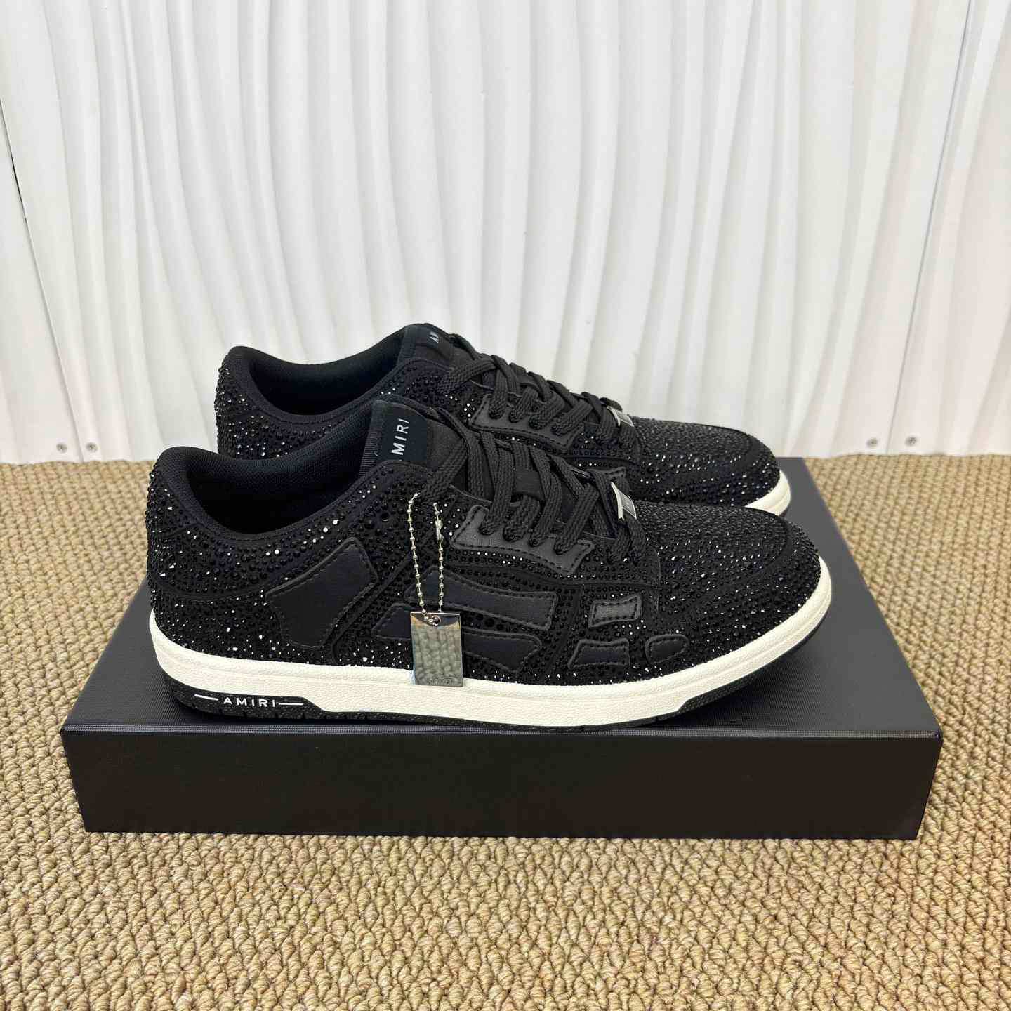 Amiri Crystal Skel-top Low Sneaker - DesignerGu