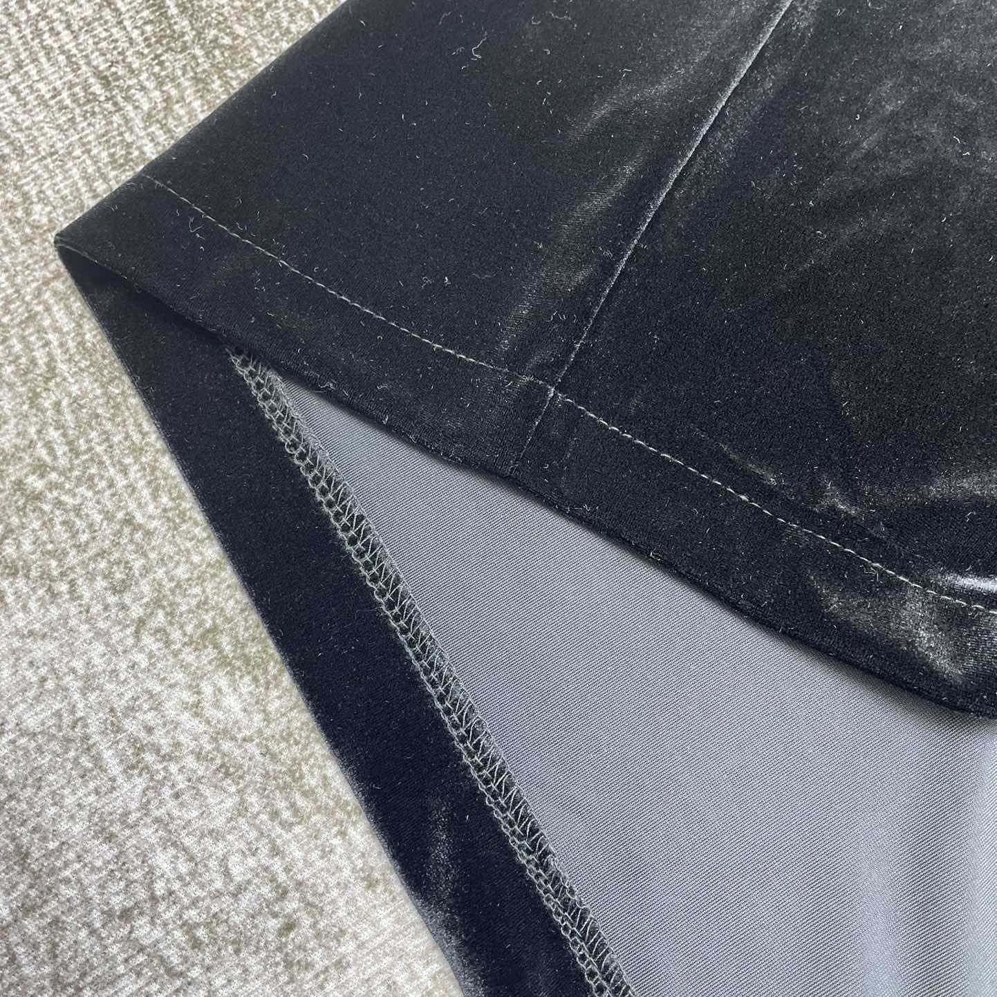 Casablanca Short-Sleeve Velour Shirt   c932 - DesignerGu