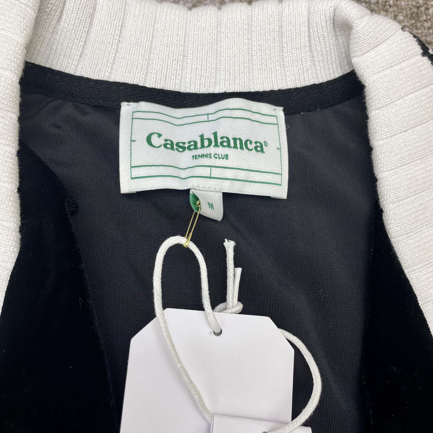 Casablanca Short-Sleeve Velour Shirt   c932 - DesignerGu