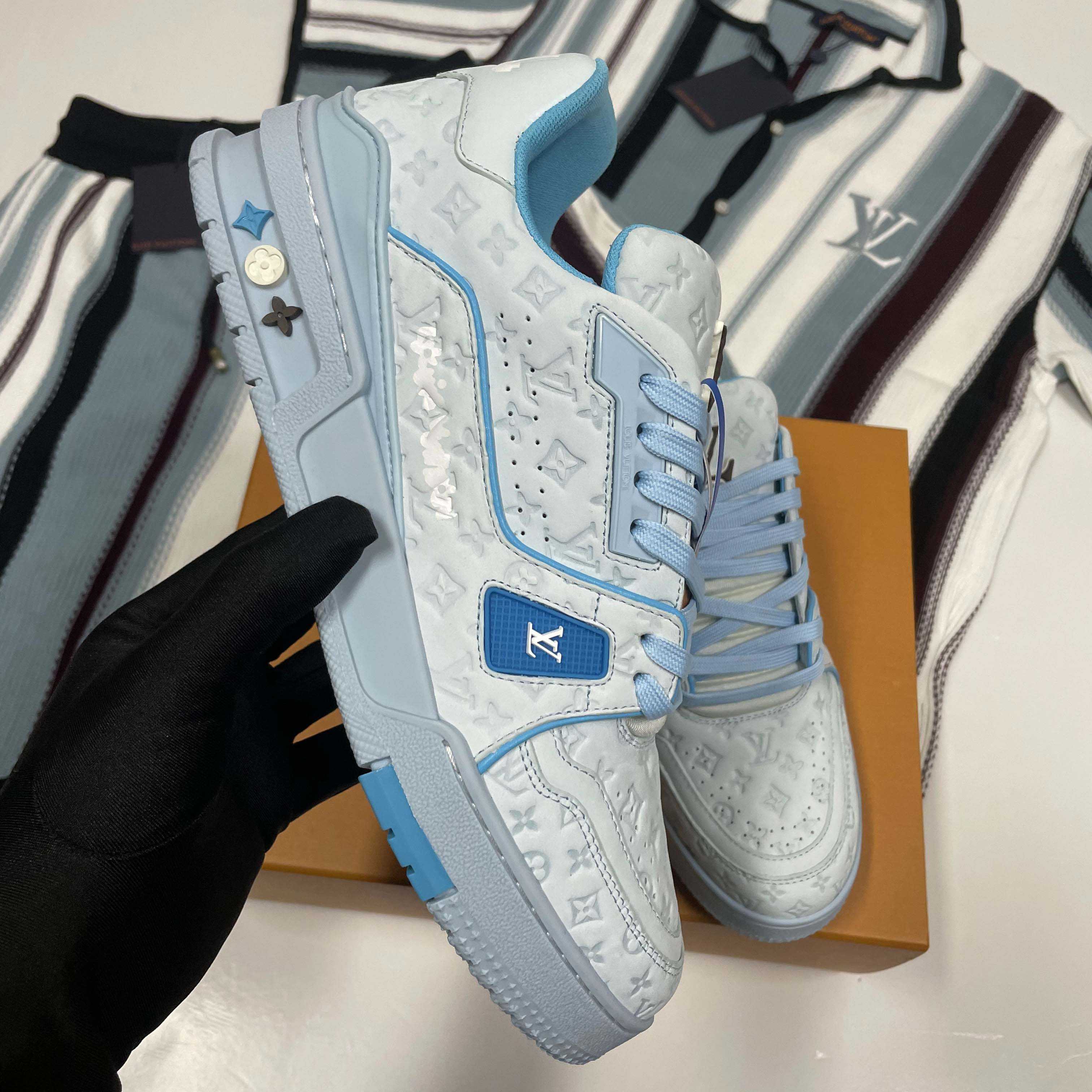 Louis Vuitton LV Trainer Sneaker      1ACXB1 - DesignerGu