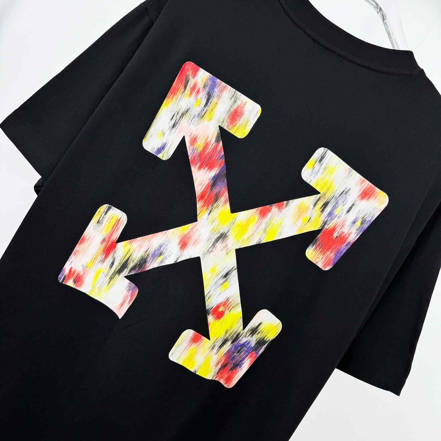 Off-White Arrow-Print T-shirt Black - DesignerGu
