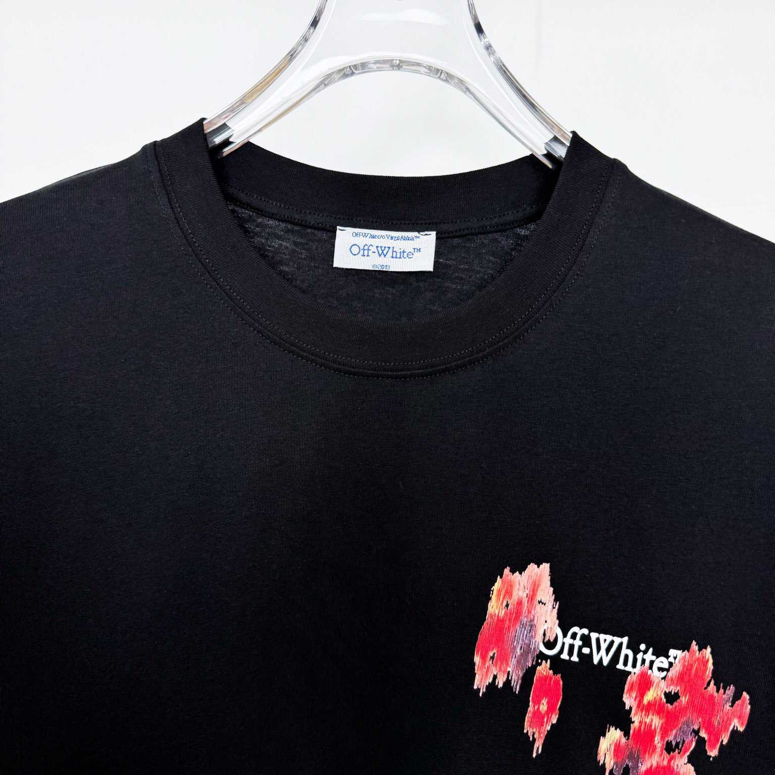 Off-White Arrow-Print T-shirt Black - DesignerGu