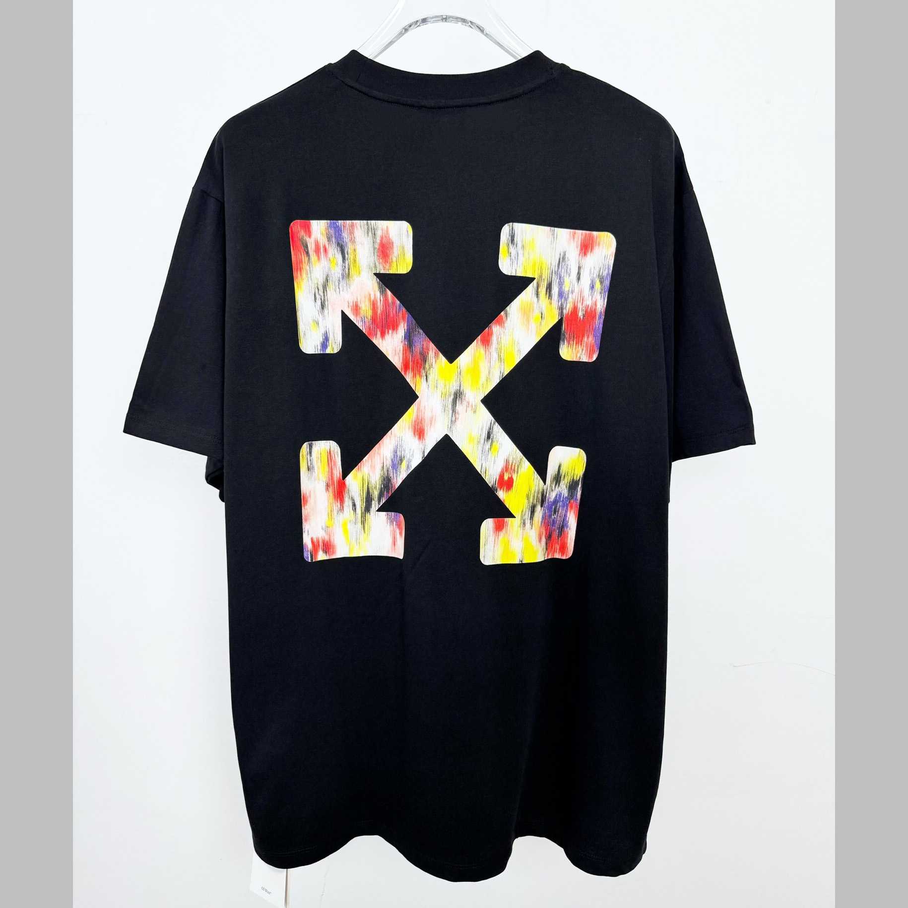 Off-White Arrow-Print T-shirt Black - DesignerGu