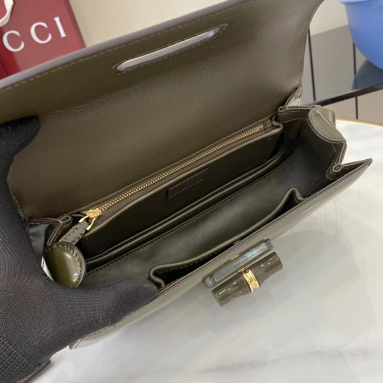Gucci Bamboo DIva Medium Bag - DesignerGu