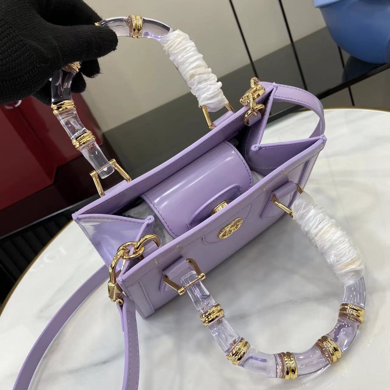 Gucci Gucci Diana Small Tote Bag - DesignerGu