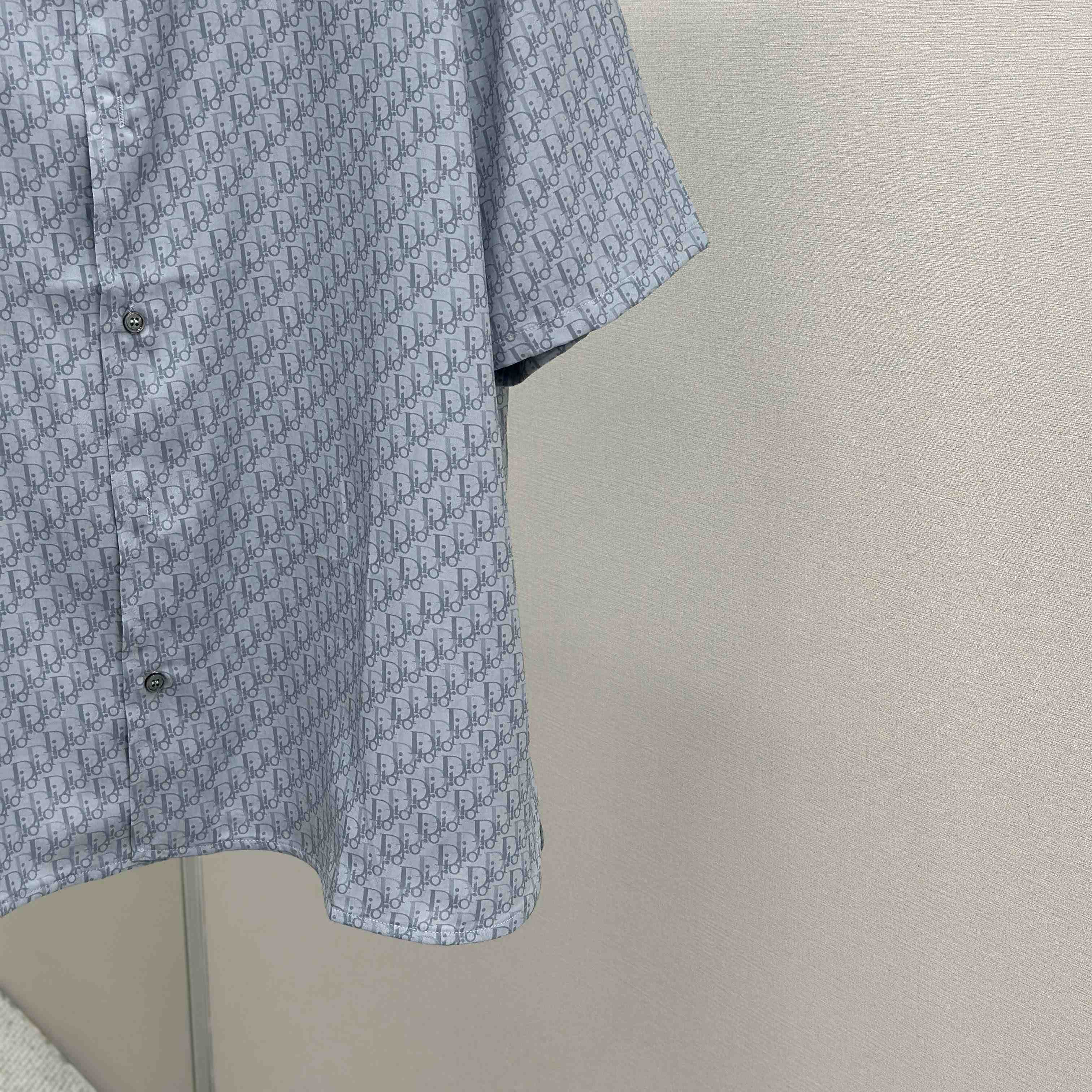 Dior Oblique Short-Sleeved Shirt - DesignerGu
