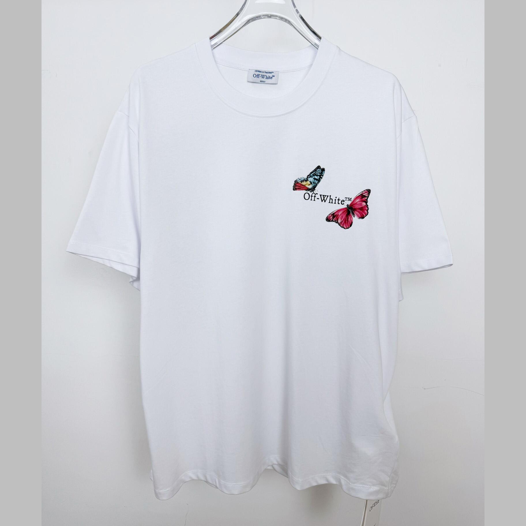 Off-White Arrow Butterfly Top White - DesignerGu