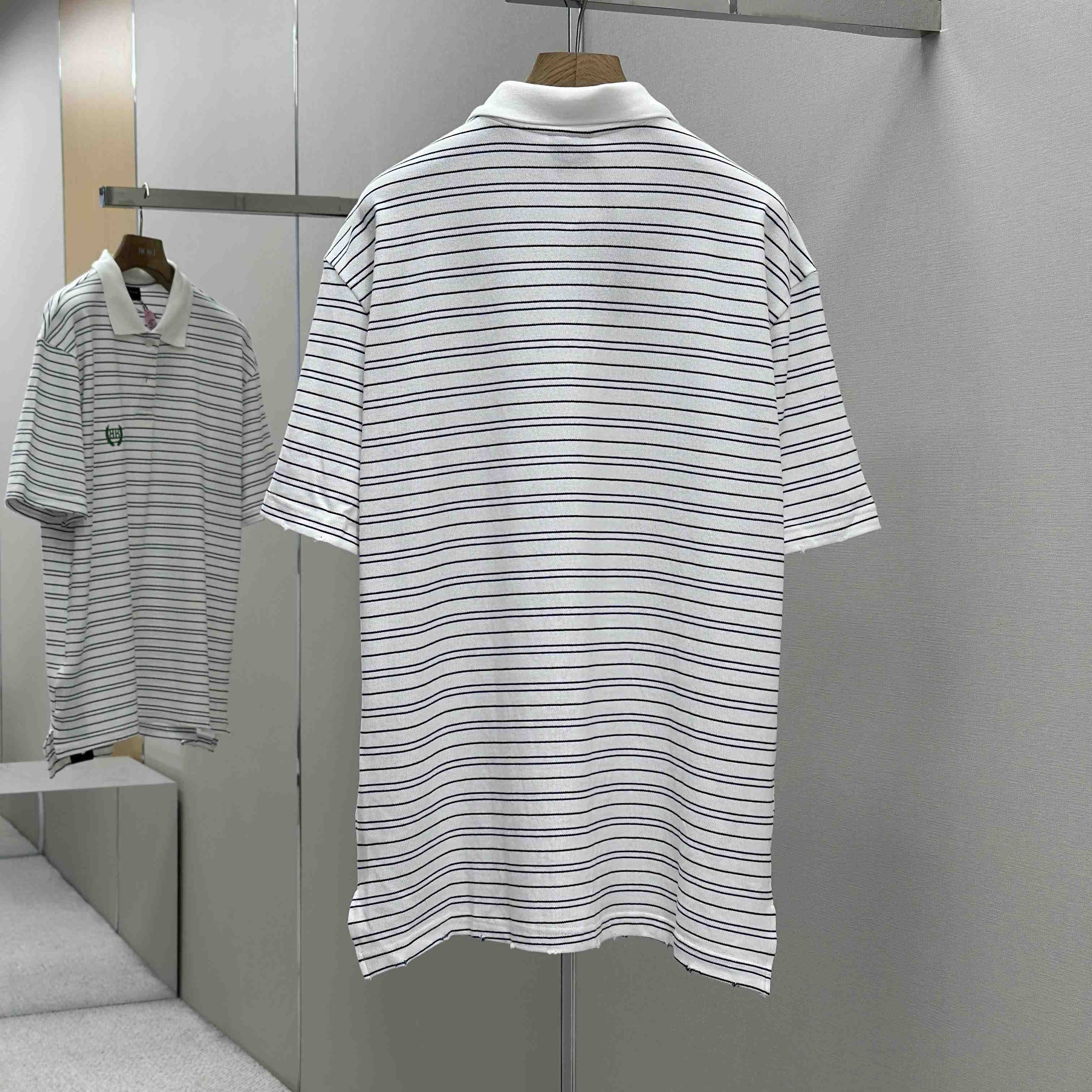 Balenciaga Logo-embroidered Polo Shirt - DesignerGu