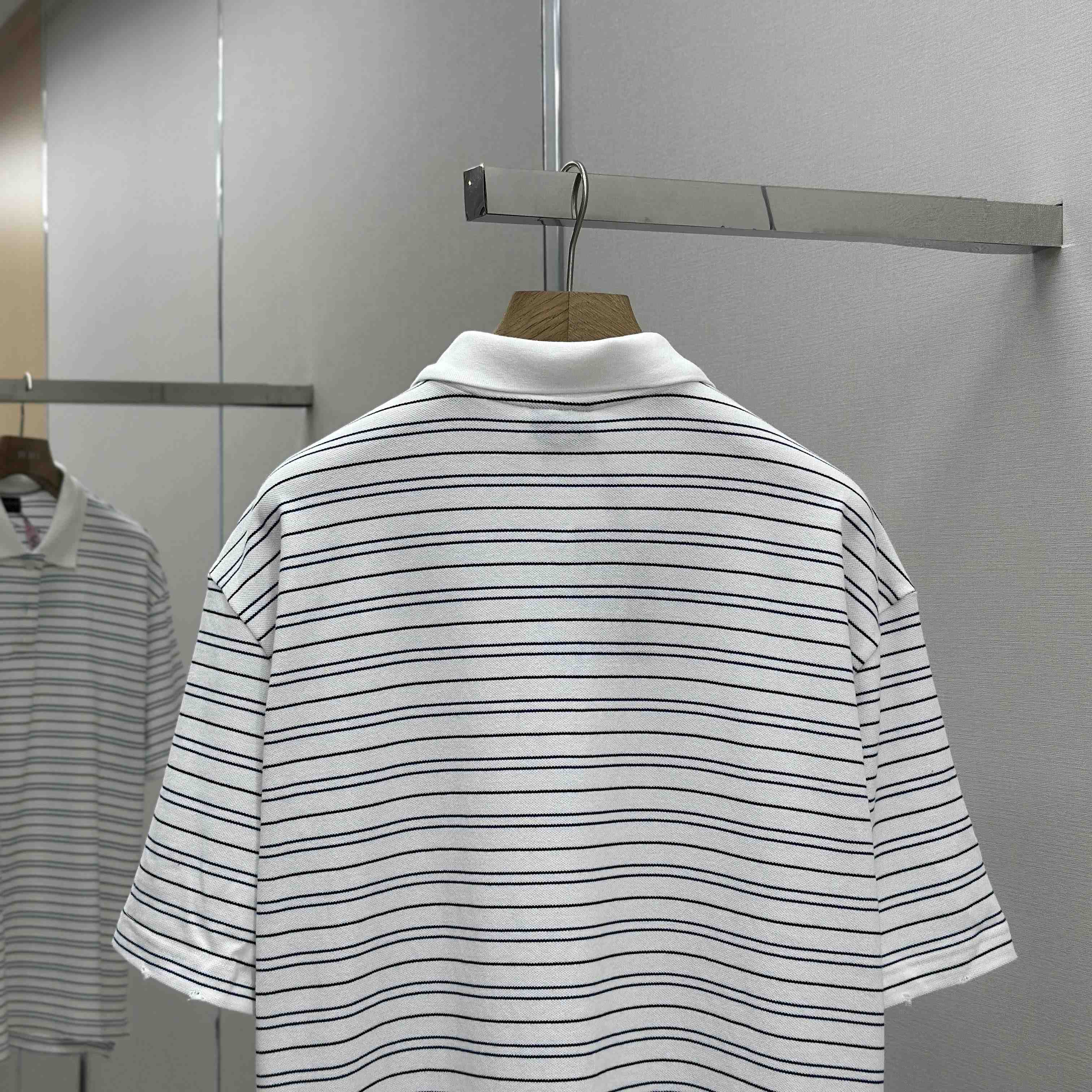 Balenciaga Logo-embroidered Polo Shirt - DesignerGu