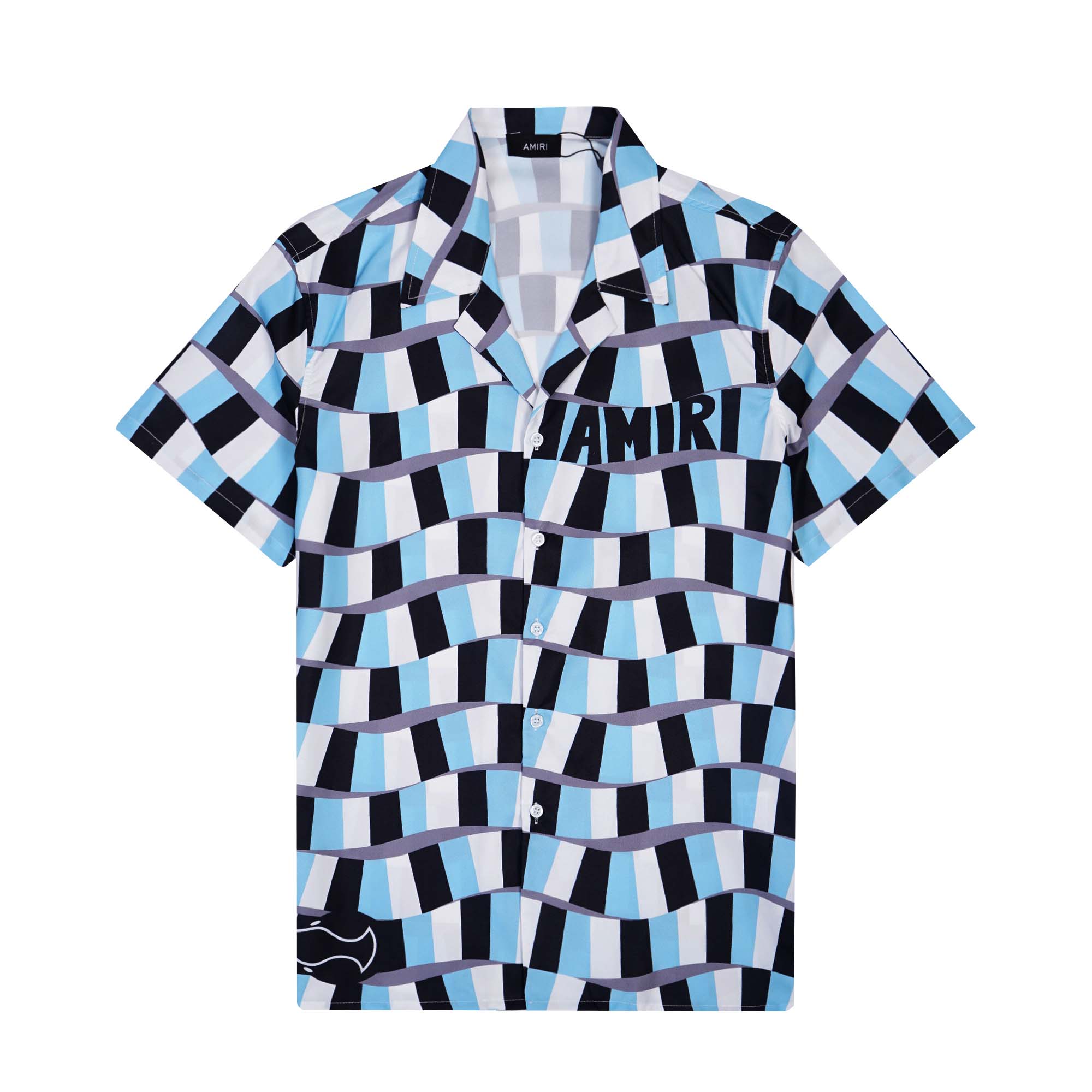 Amiri Silk Shirt And Short - DesignerGu