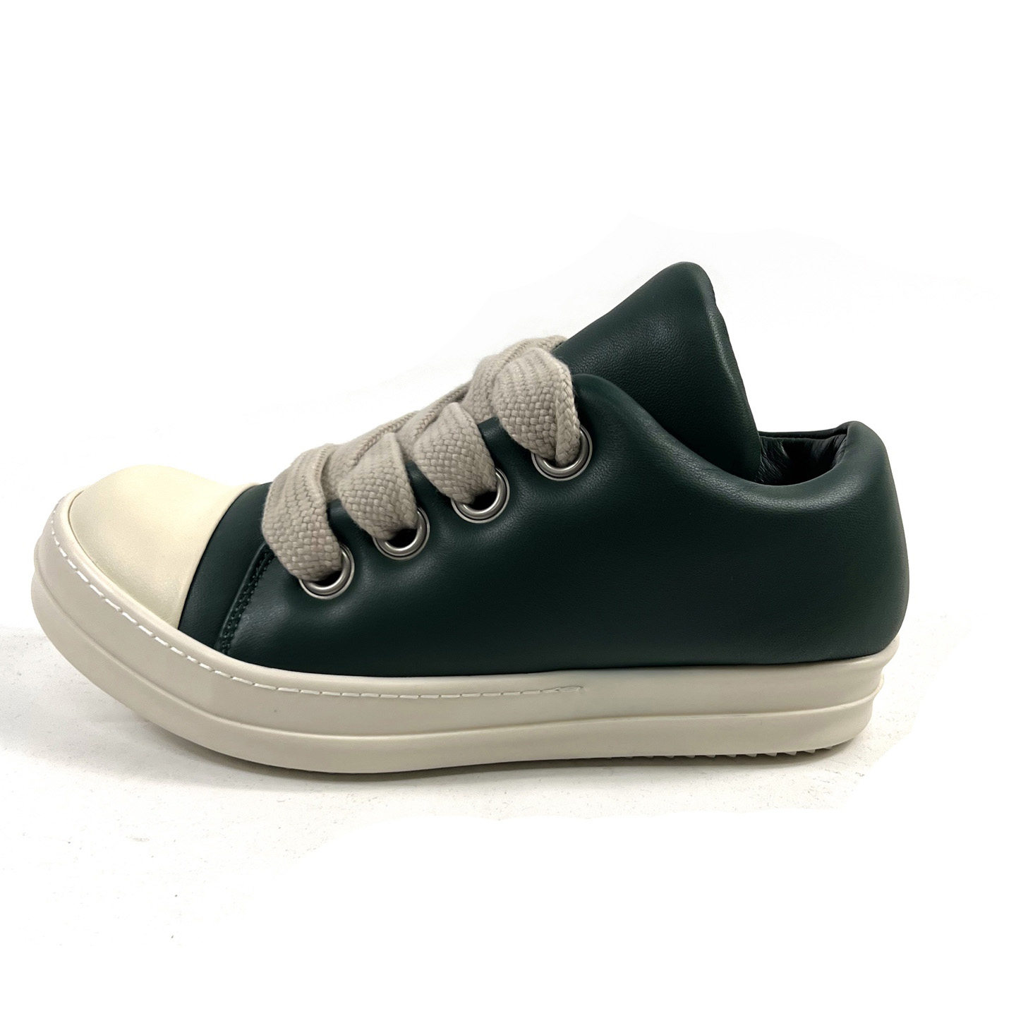 Rick Owens Jumbolaced Padded Sneakers - DesignerGu