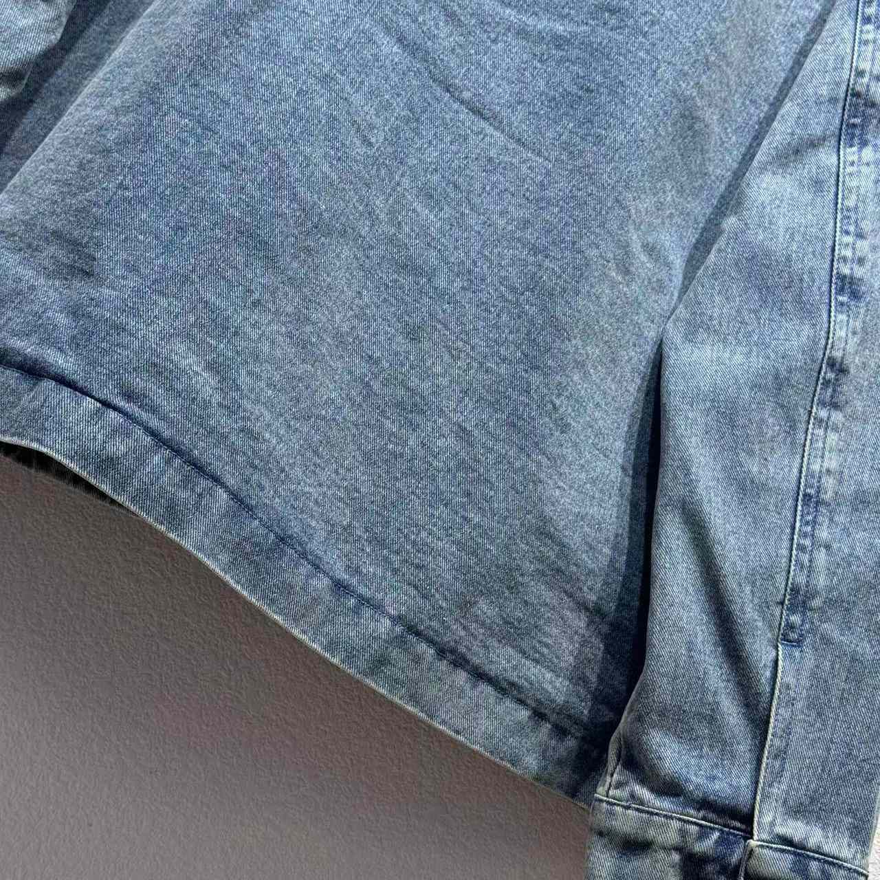 Louis Vuitton Upcycled Denim Canvas Jacket   1AGTEN - DesignerGu