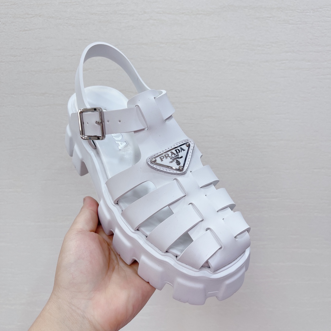Prada Foam Rubber Sandals - DesignerGu