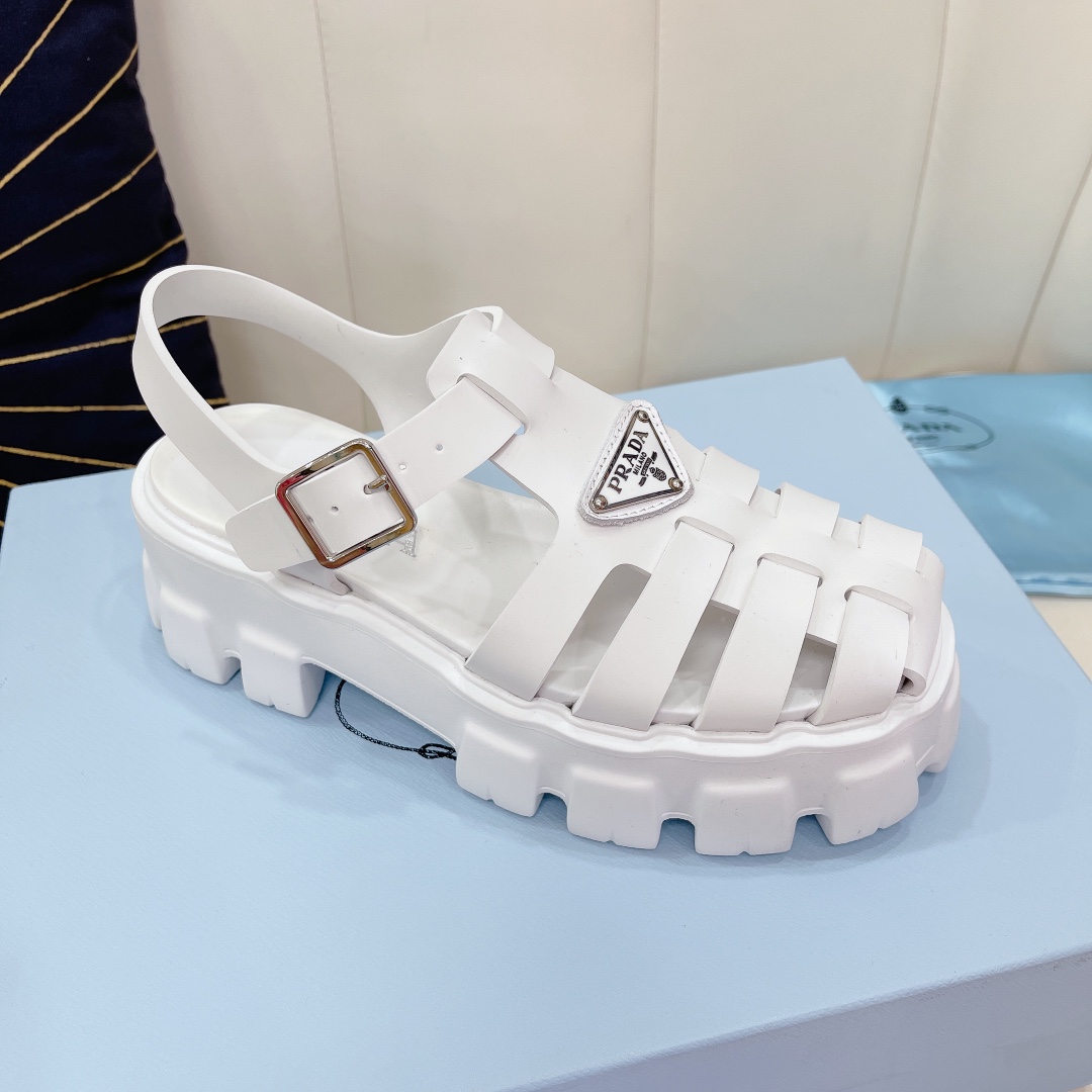 Prada Foam Rubber Sandals - DesignerGu