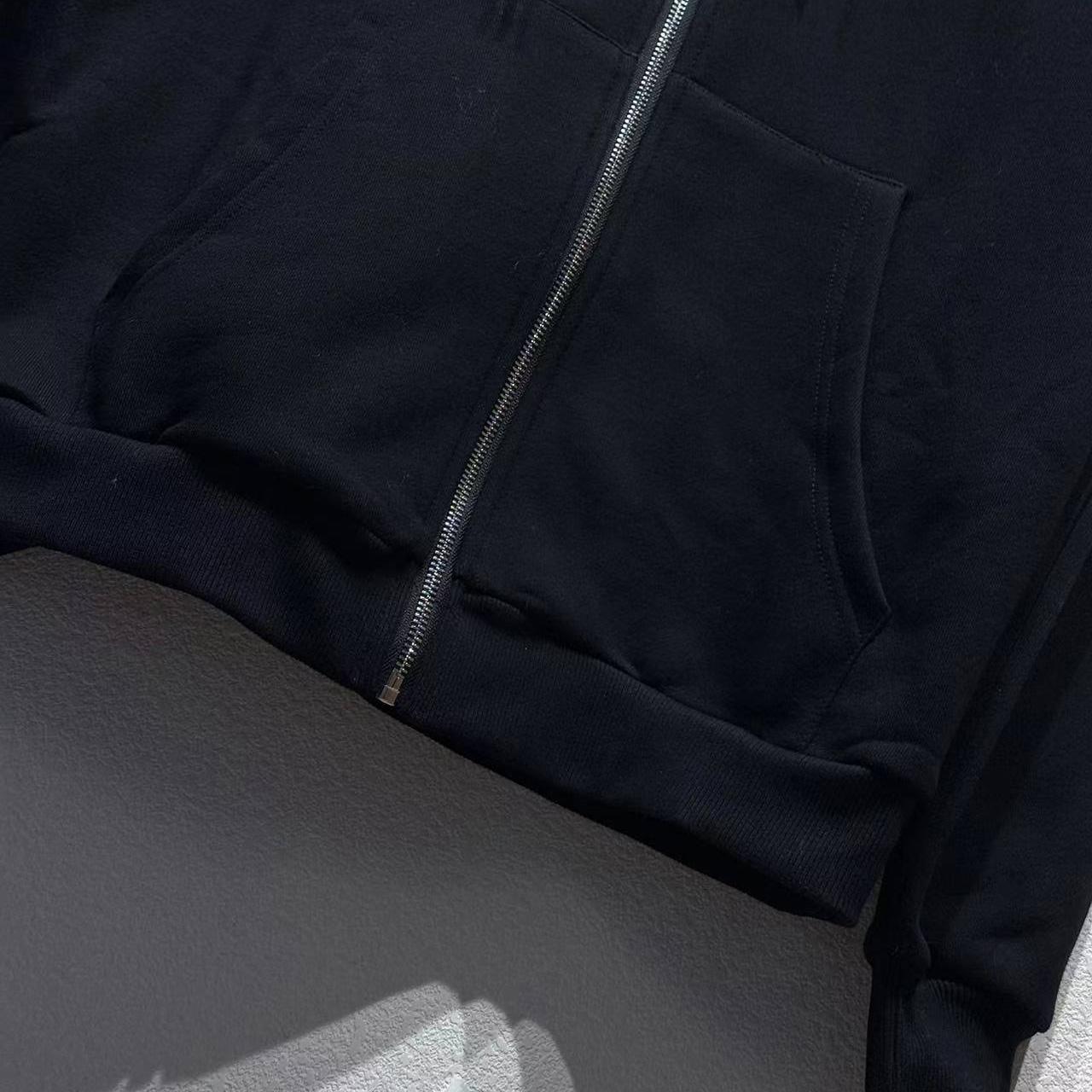 Celine Zipped Hoodie In Cotton Fleece - DesignerGu