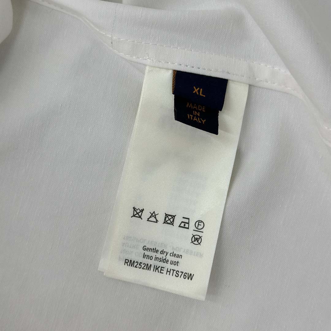 Louis Vuitton Embellished Short-Sleeved Shirt   1AIMII - DesignerGu