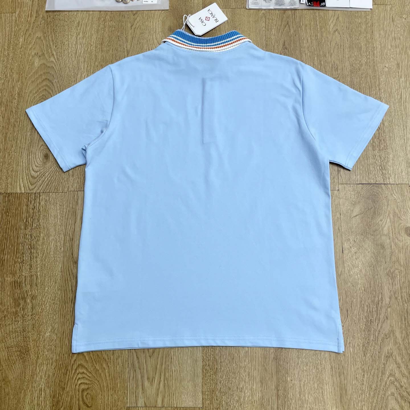 Casablanca Organic-cotton Polo Shirt   c1049 - DesignerGu