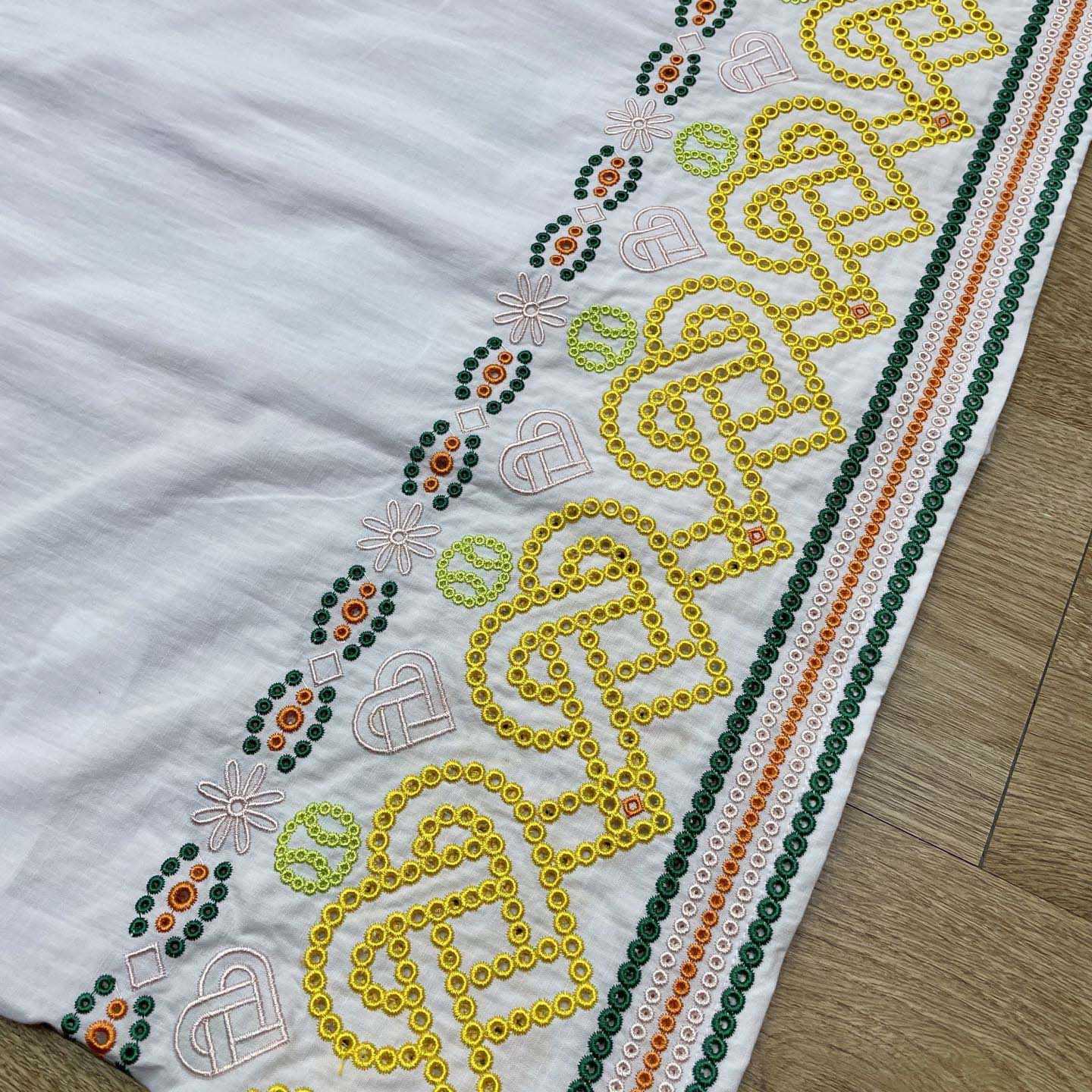 Casablanca Gradient Heat Broderie-anglaise Shirt      CA3543 - DesignerGu