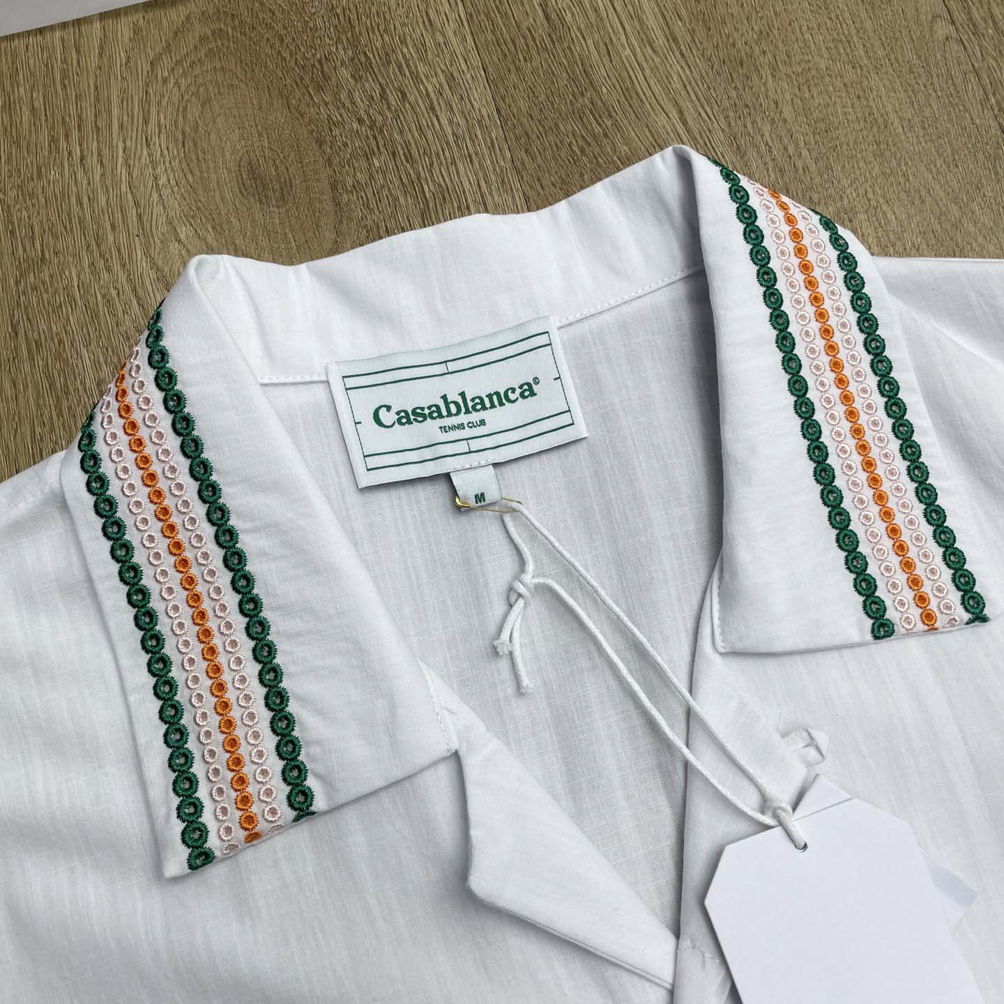 Casablanca Gradient Heat Broderie-anglaise Shirt      CA3543 - DesignerGu