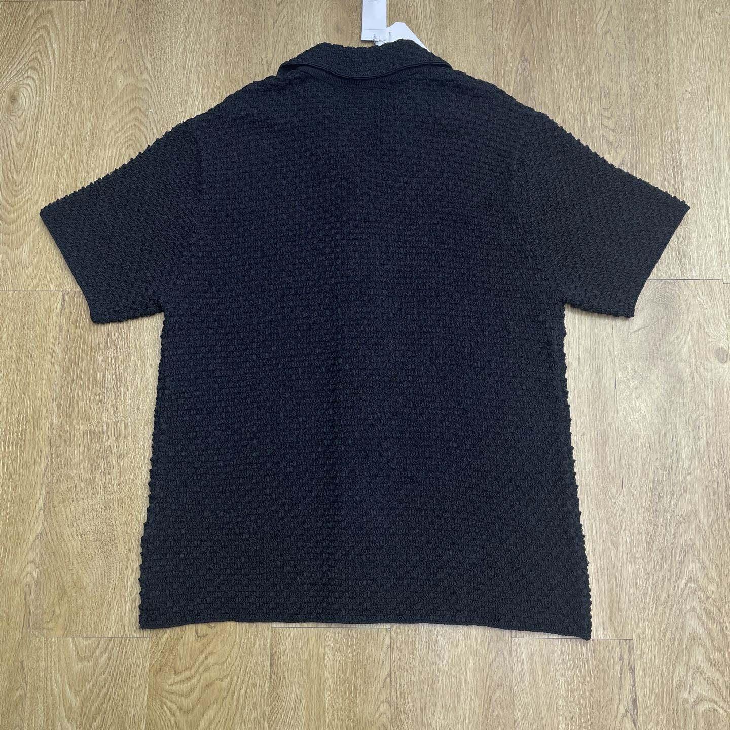 Casablanca Wave Crochet Shirt   D0091 - DesignerGu