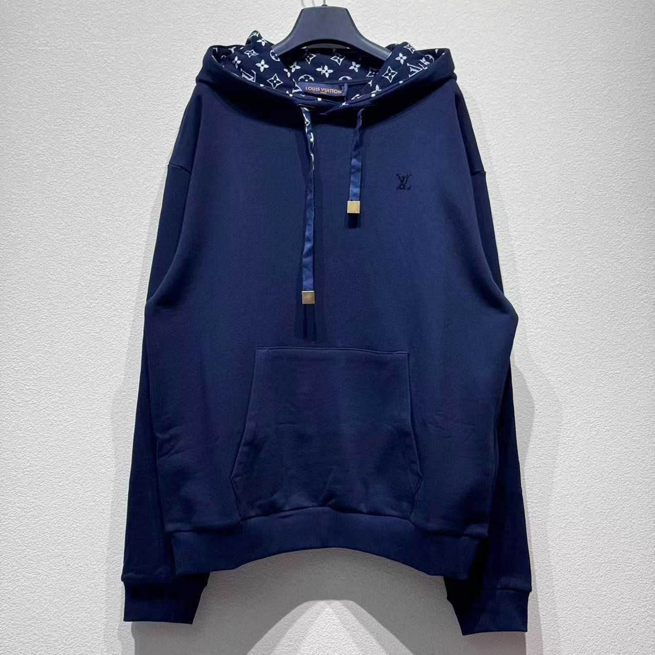 Louis Vuitton Cotton Hoodie   1AHUJR - DesignerGu