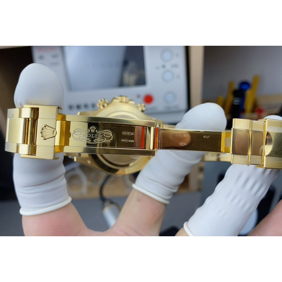 Rolex Daytona Cosmograph 116508 18k Yellow Gold Oyster Bracelet 40mm Green Dial - DesignerGu