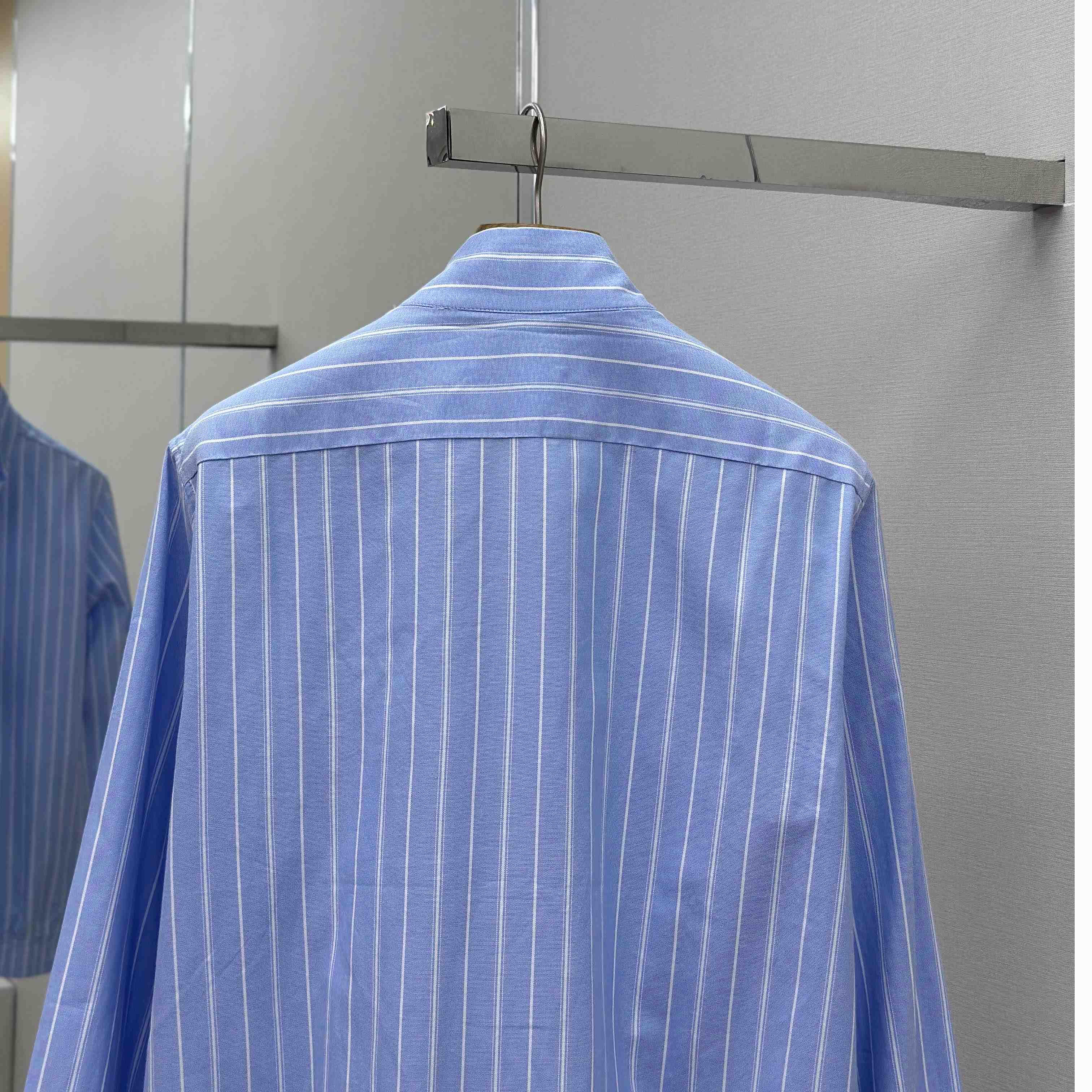 Christian Dior Zipped Shirt With Christian Dior Couture Lily Of The Valley Embroidery - DesignerGu