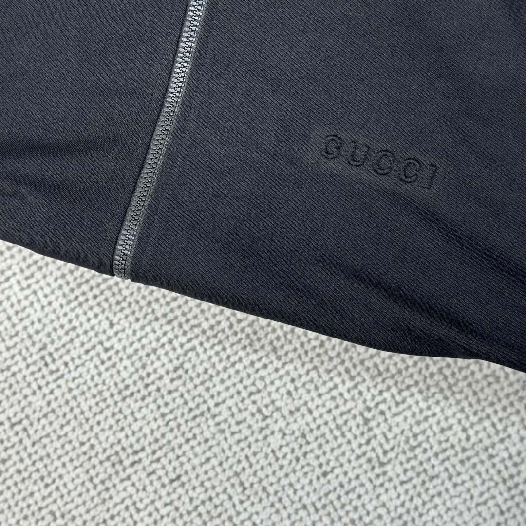 Gucci Technical Jersey Hooded Zip Jacket - DesignerGu