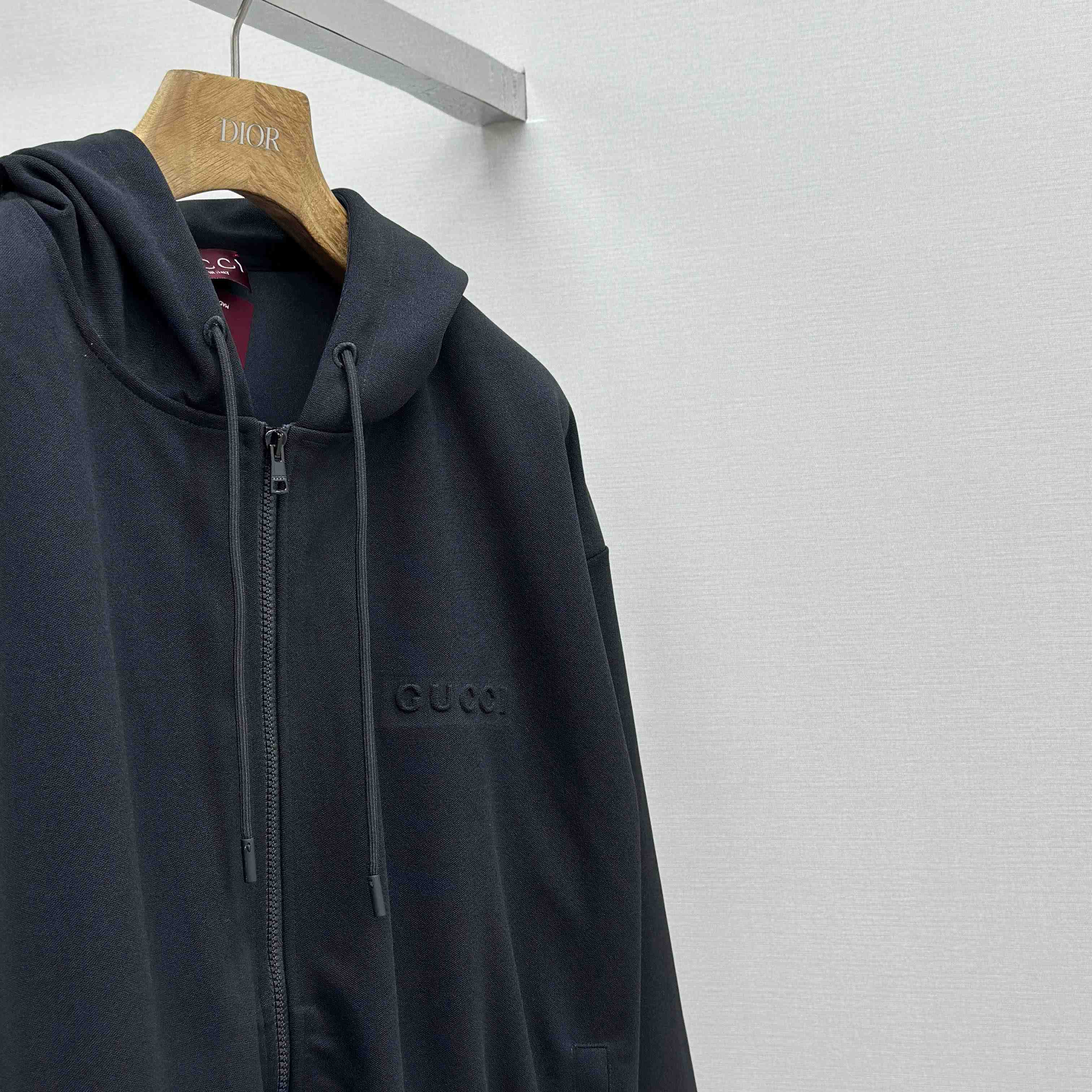 Gucci Technical Jersey Hooded Zip Jacket - DesignerGu