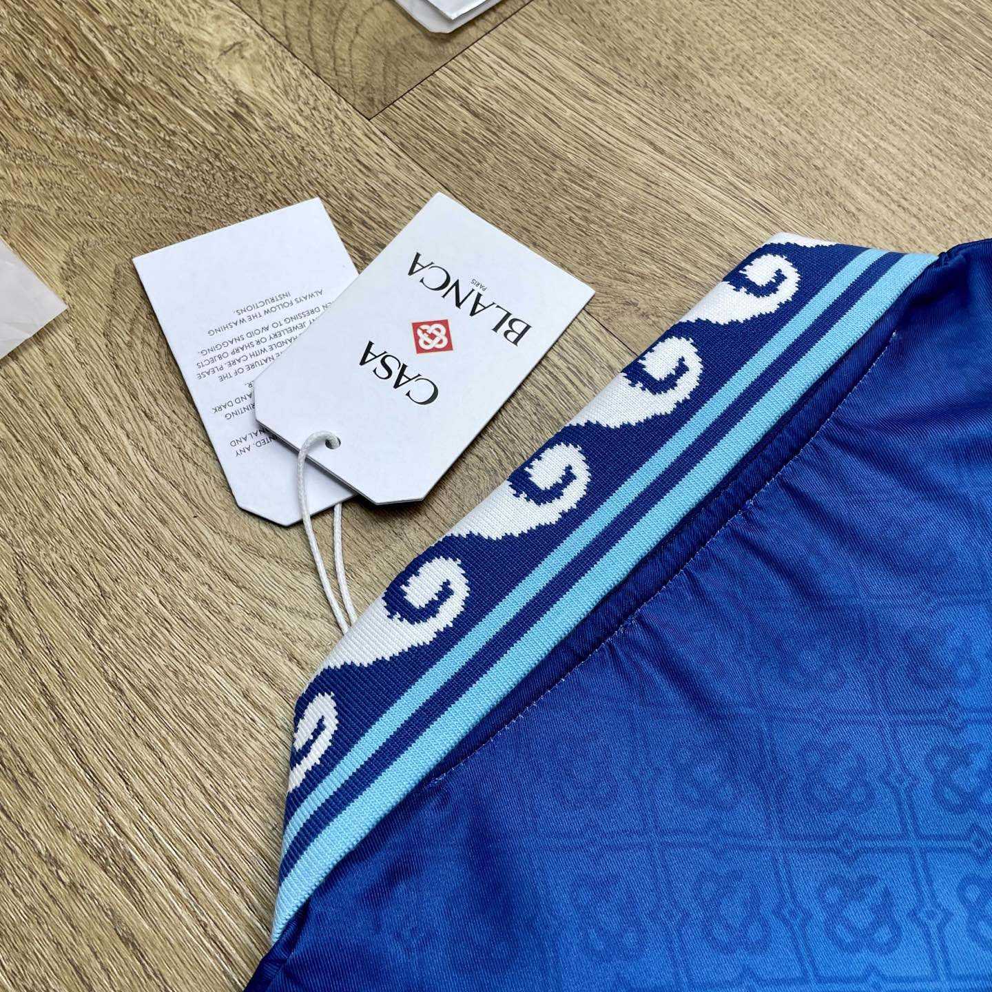 Casablanca Jacquard Gradient Football Shirt  C1025 - DesignerGu