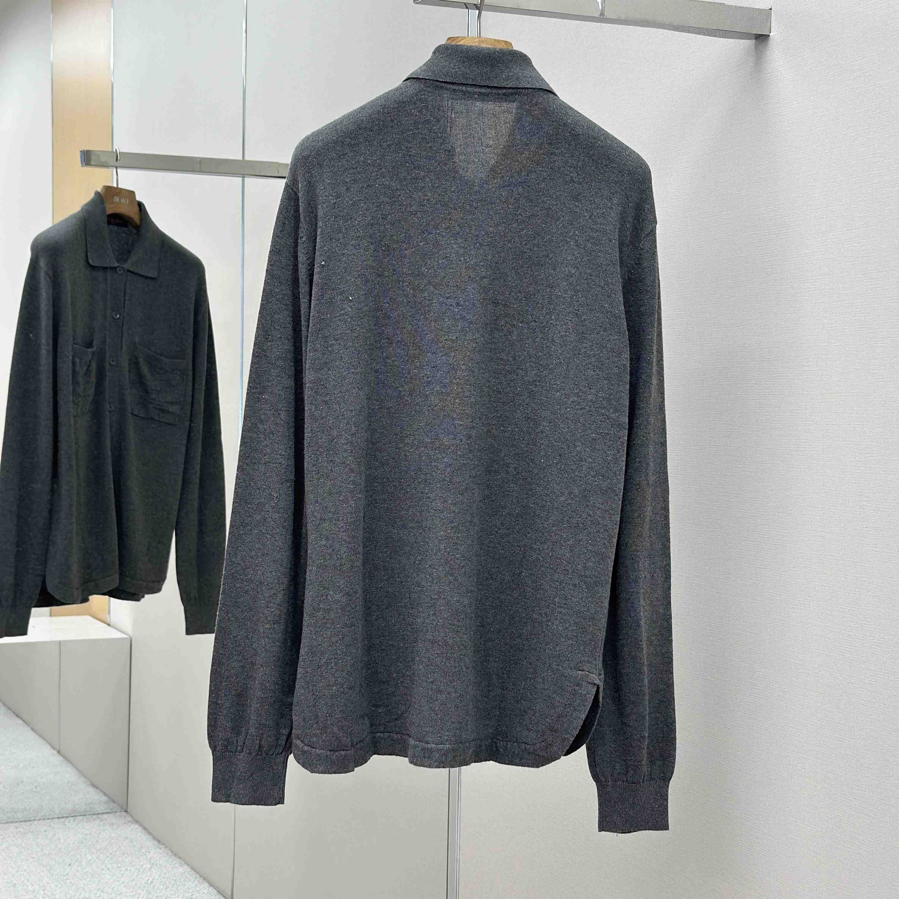 Louis Vuitton Cotton Knit Overshirt   1AFANI - DesignerGu