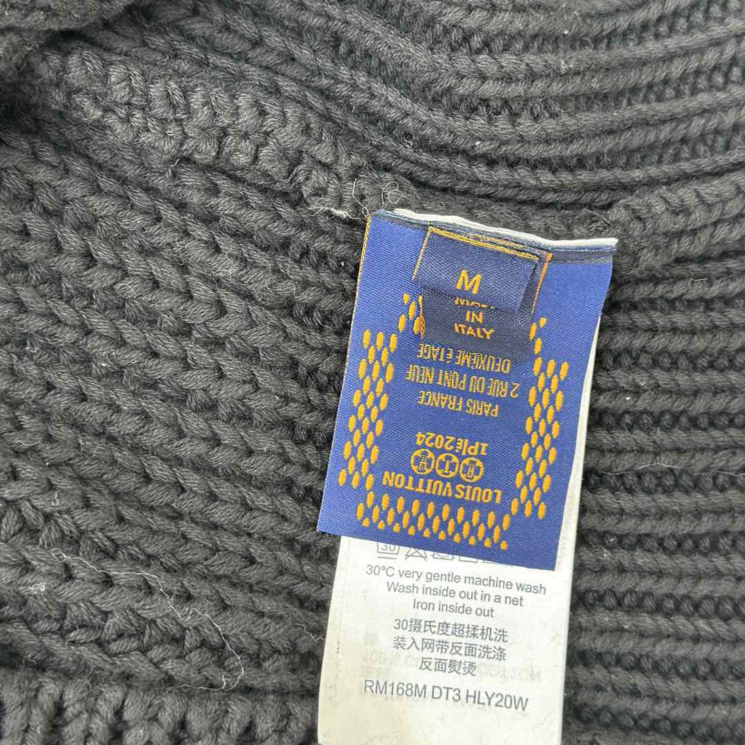 Louis Vuitton Chunky Wool-Blend Half-Zip Pullover   1AHC13 - DesignerGu