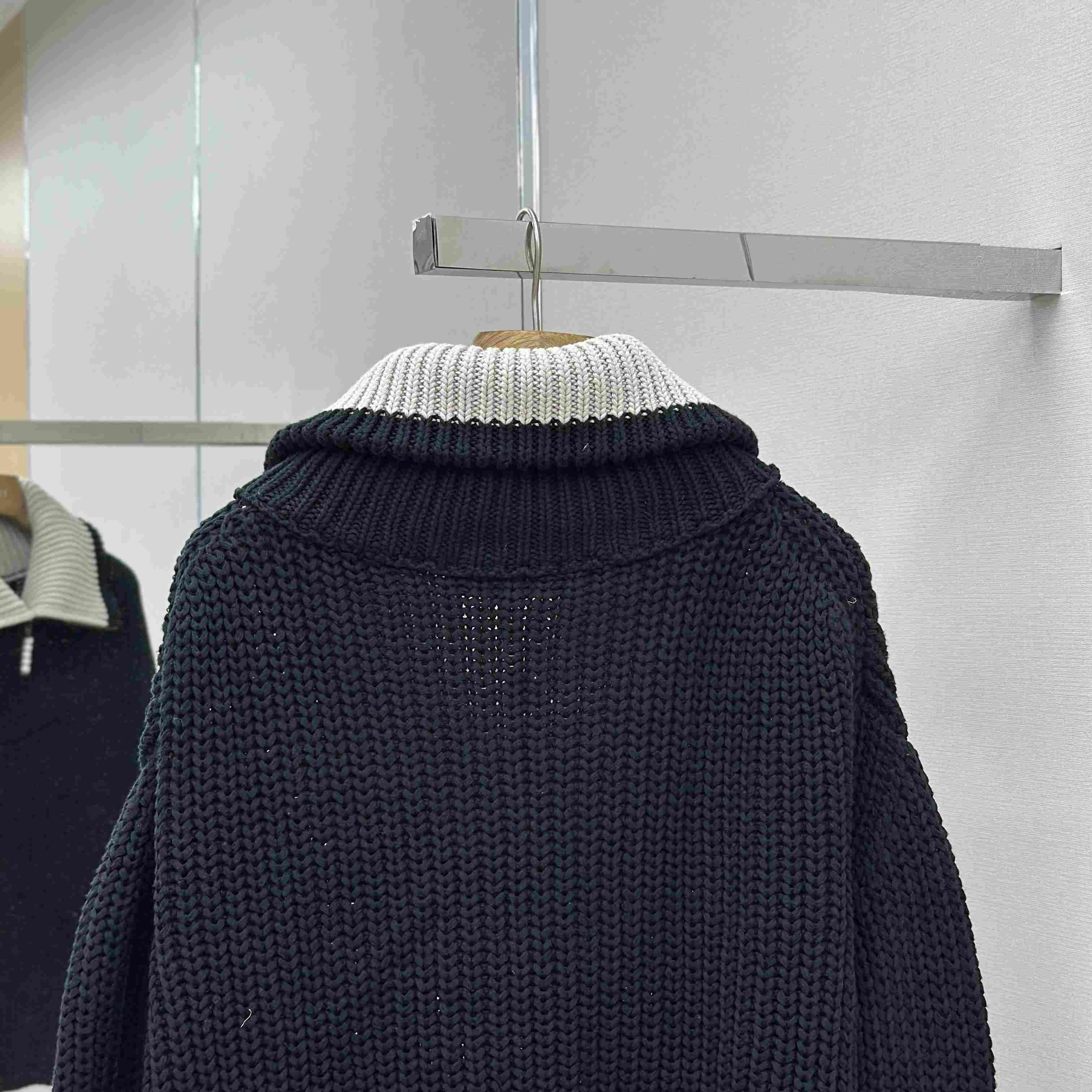 Louis Vuitton Chunky Wool-Blend Half-Zip Pullover   1AHC13 - DesignerGu