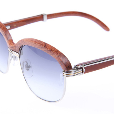 Cartier CT_1116679 Sunglasses In Silver Grey Gradient - DesignerGu