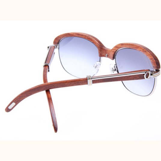 Cartier CT_1116679 Sunglasses In Silver Grey Gradient - DesignerGu