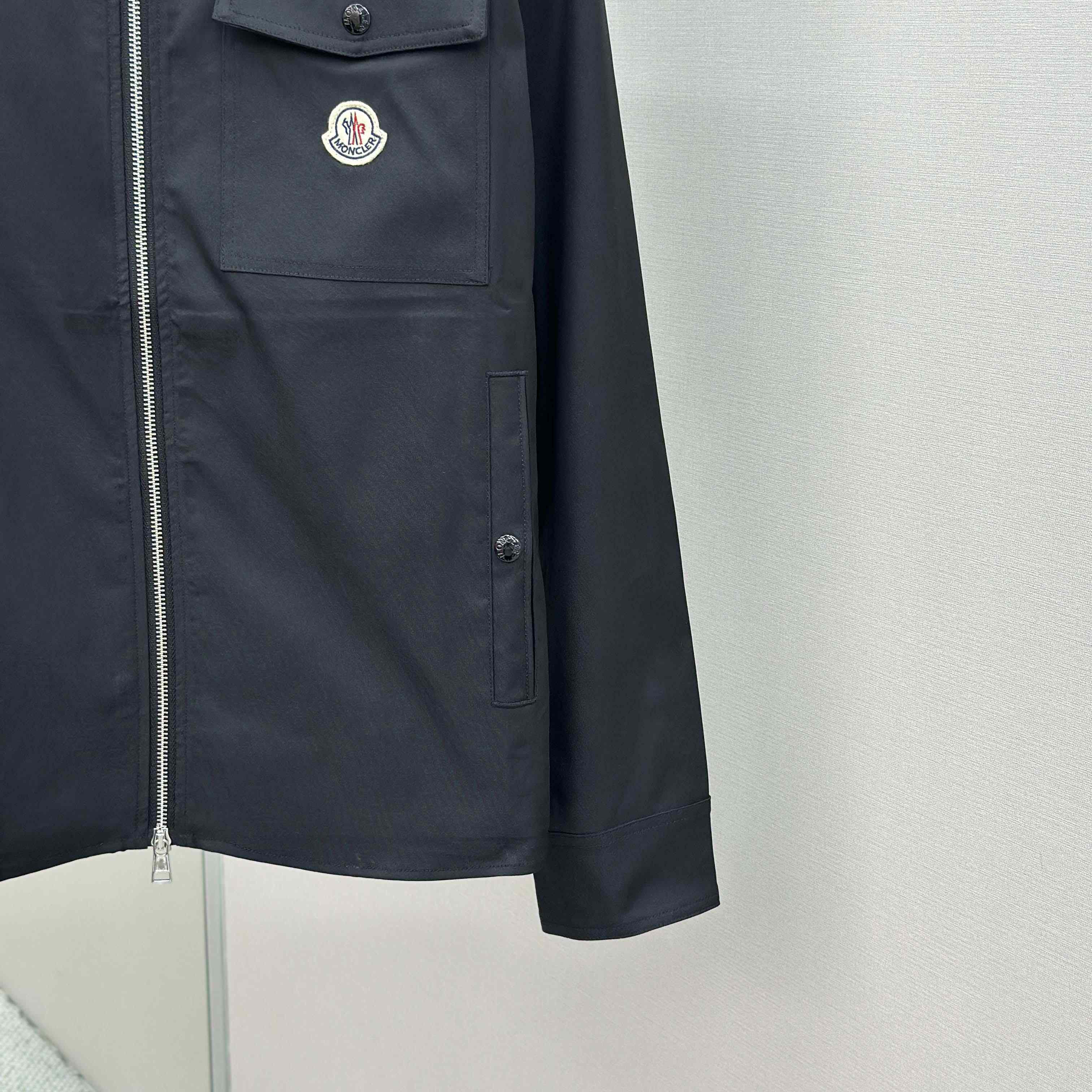 Moncler Gabardine Cotton Shirt Jacket - DesignerGu