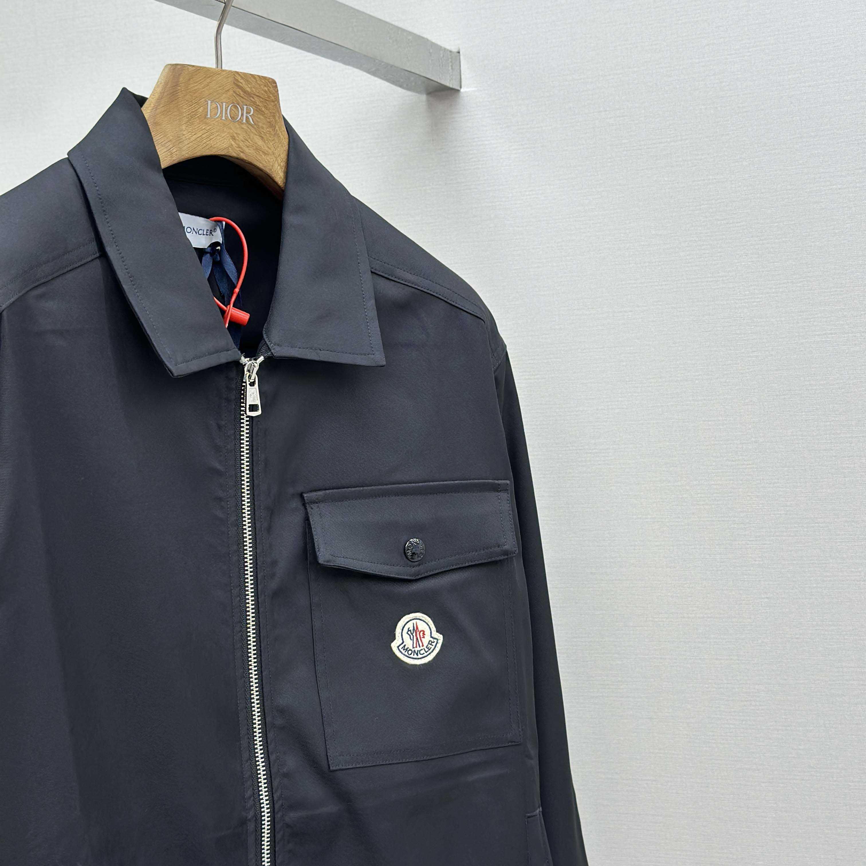 Moncler Gabardine Cotton Shirt Jacket - DesignerGu