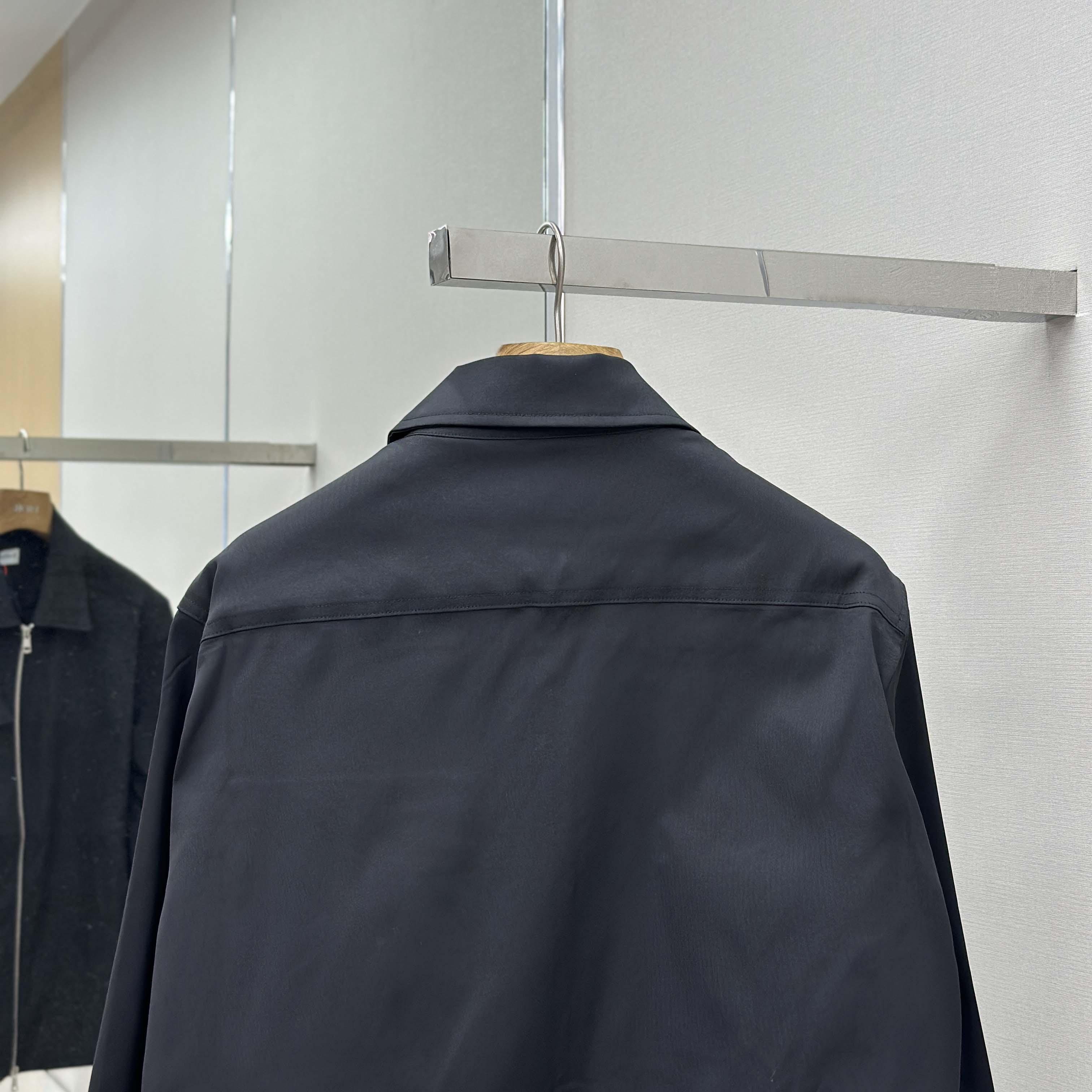 Moncler Gabardine Cotton Shirt Jacket - DesignerGu