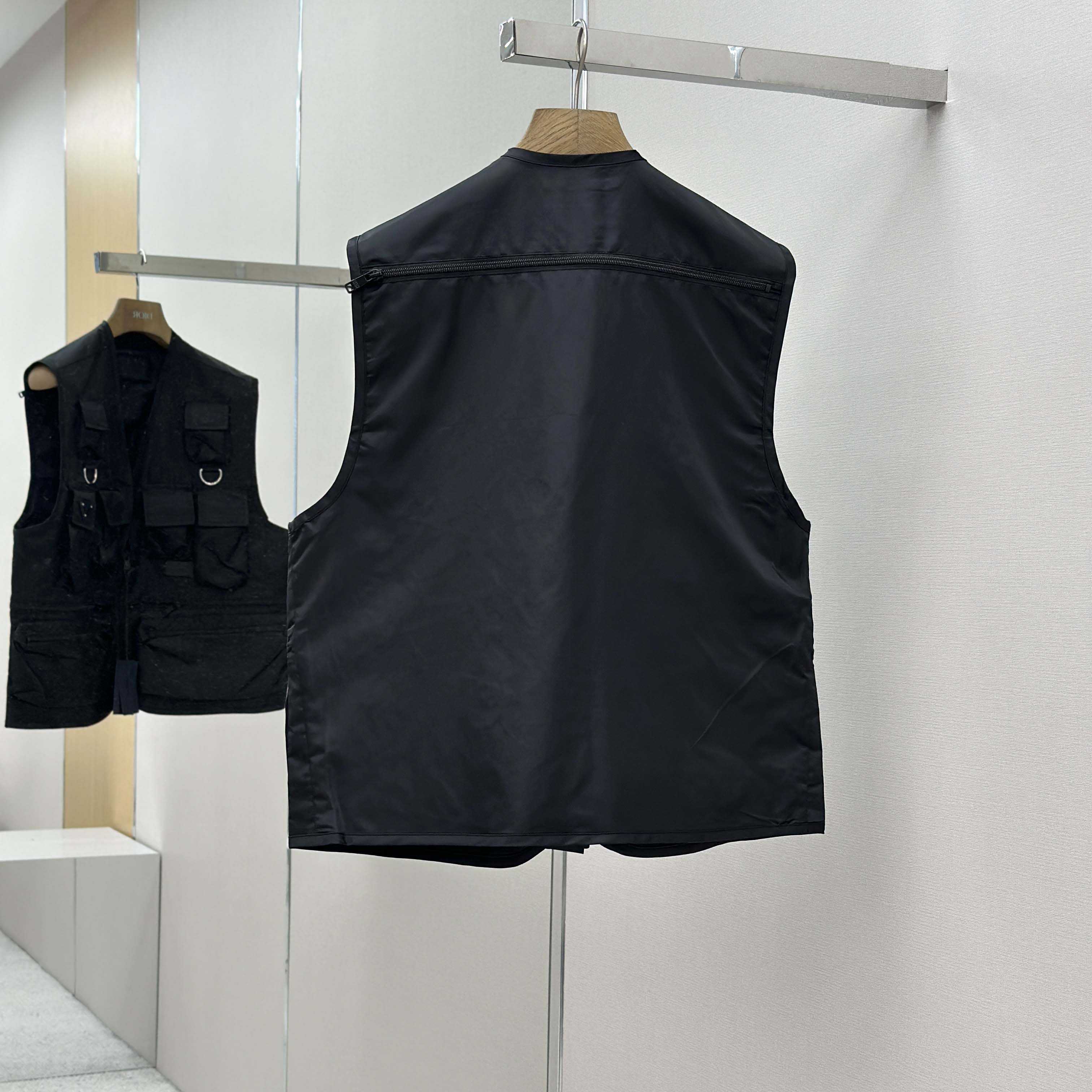 Prada Re-Nylon Utility Vest - DesignerGu