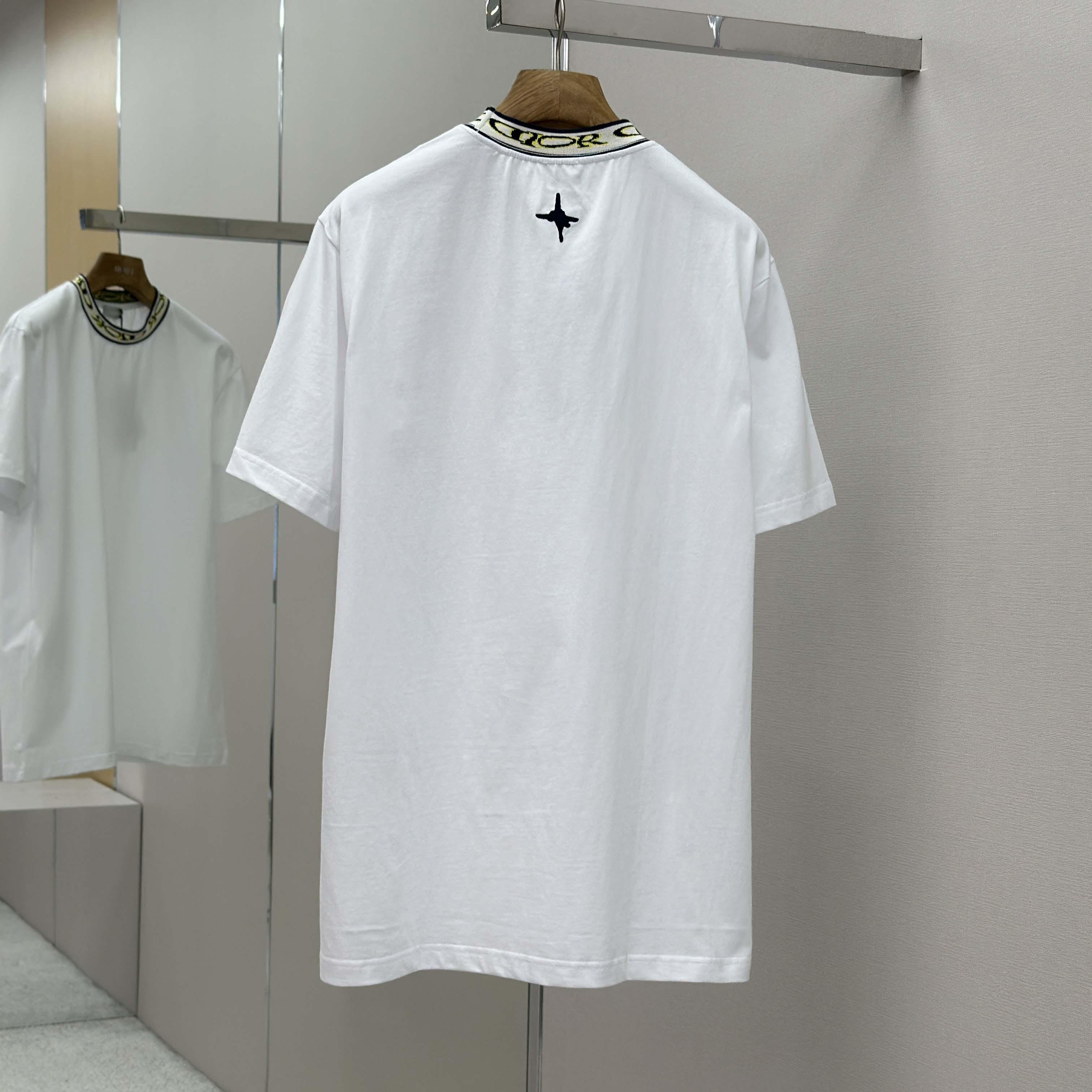 Dior And Lewis Hamilton T-Shirt, Relaxed Fit   - DesignerGu