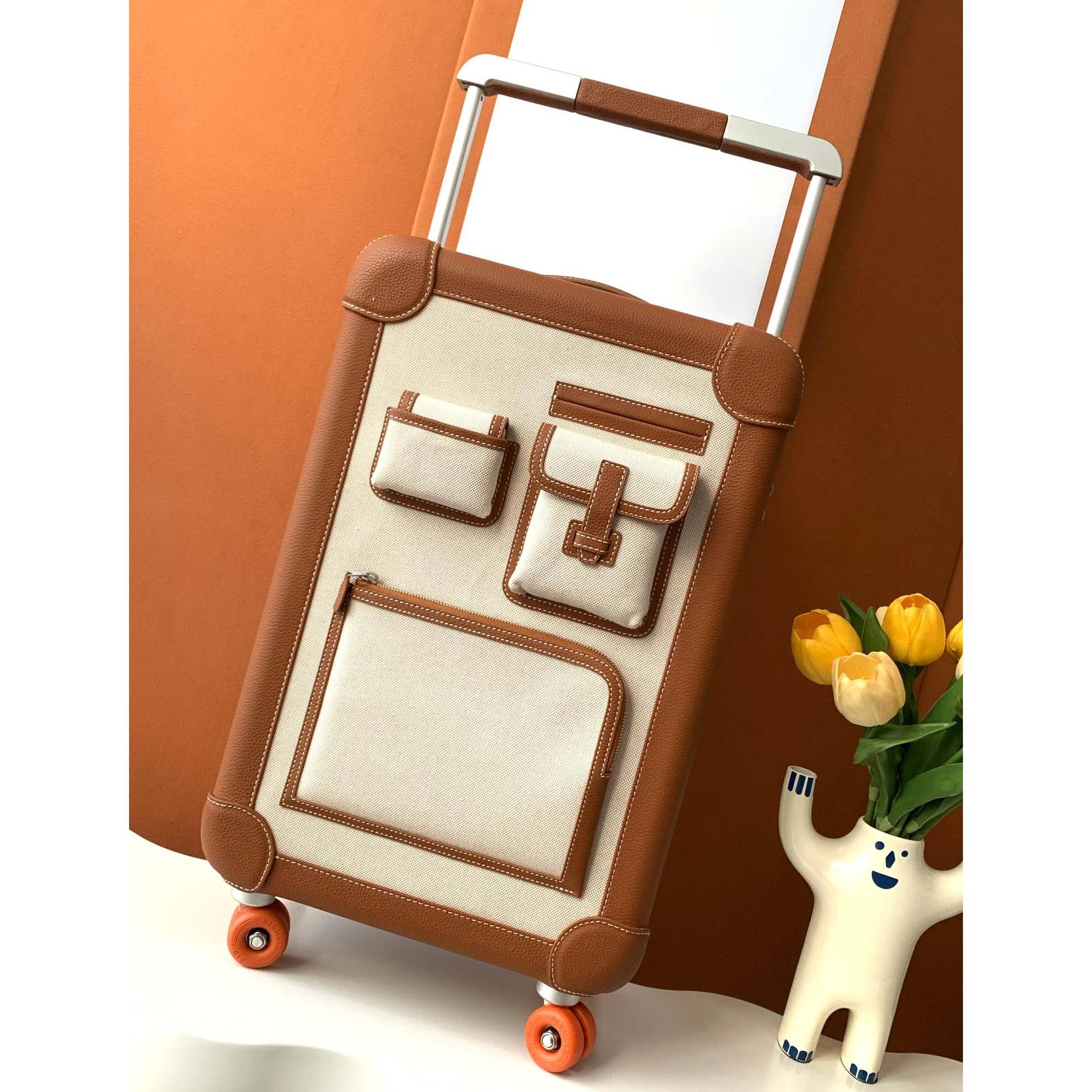 Hermès Rolling Mobility Suitcase Cabine Cargo 55 - DesignerGu