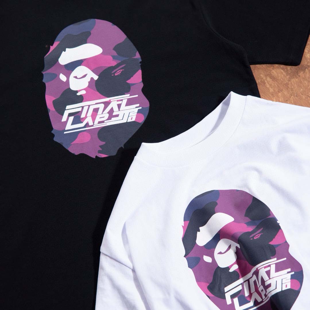 Bape x JJ Lin Ape Head Relaxed FIt Tee - DesignerGu